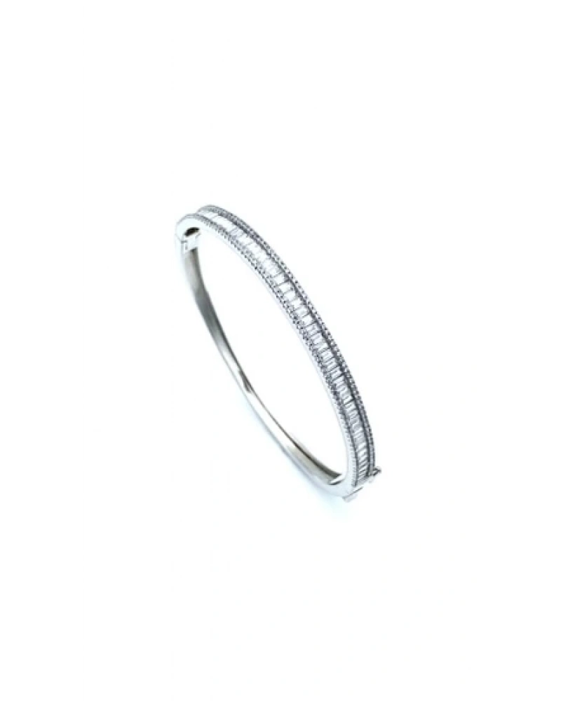 Pırlanta Montür Baget Taşlı Kelepçe