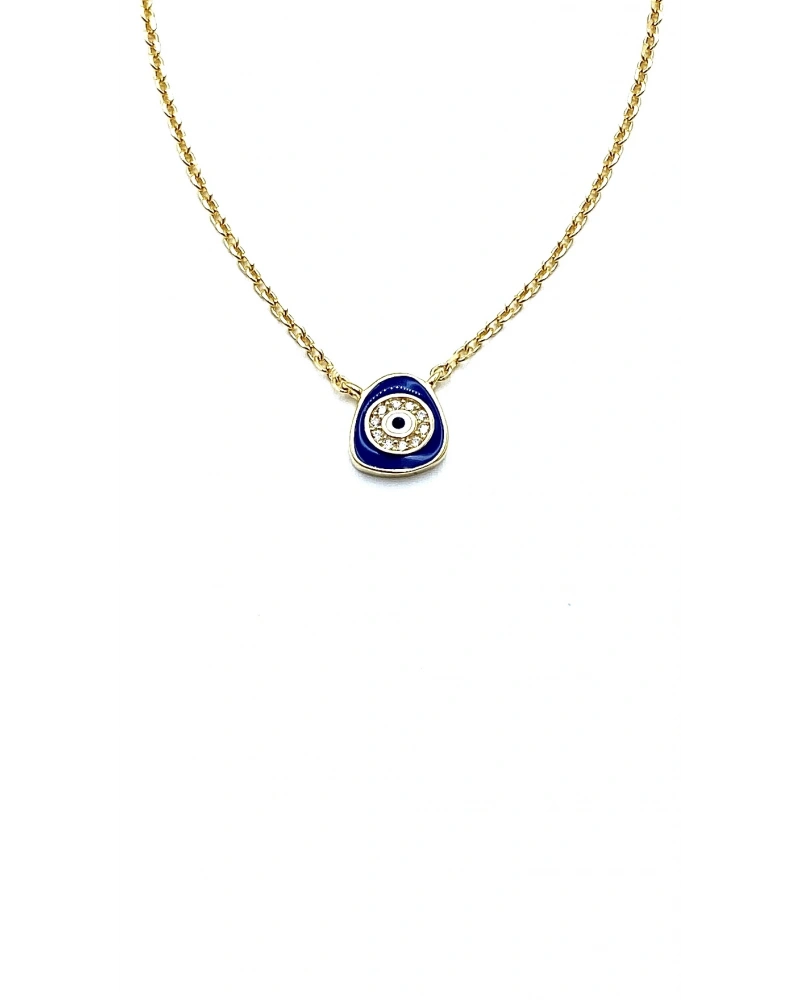 Saks Pebble Nazar Kolye