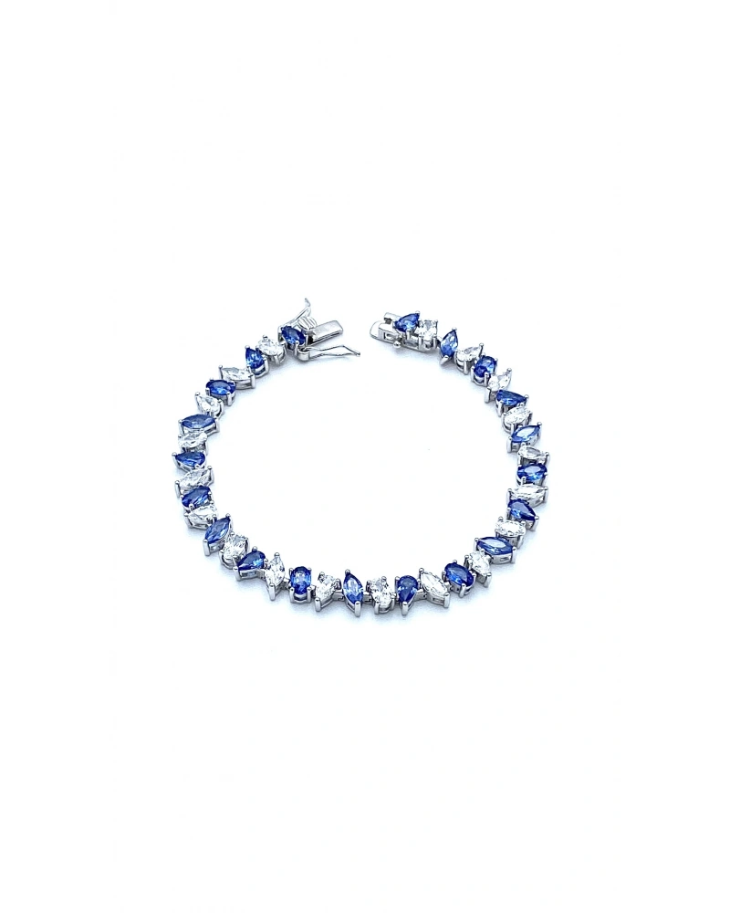 Tanzanit Geo Suyolu Bileklik