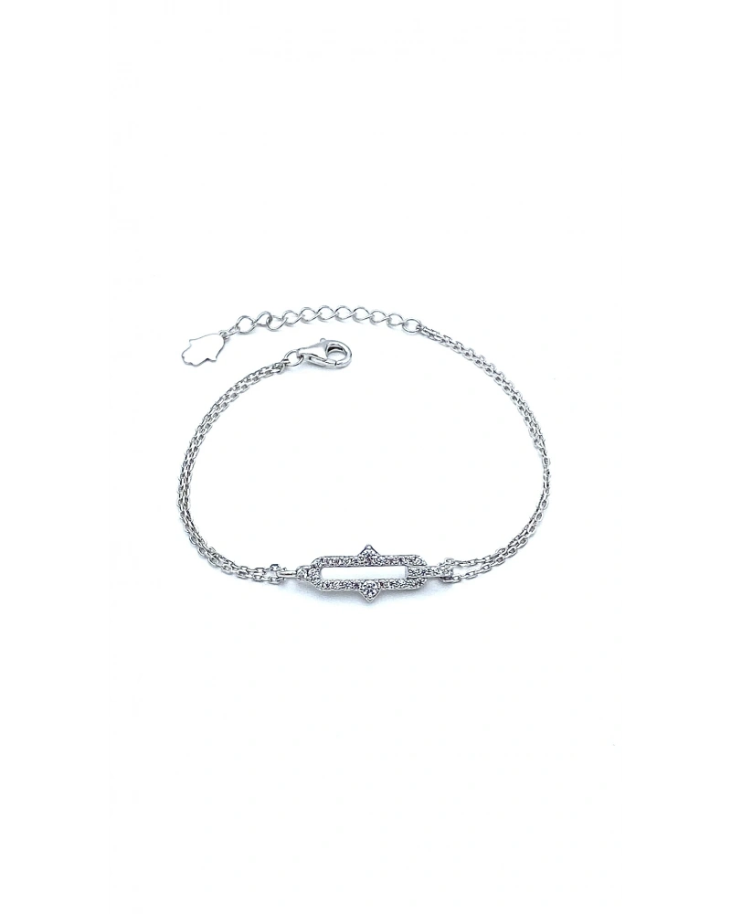 Taşlı Harmony Zincir Bileklik