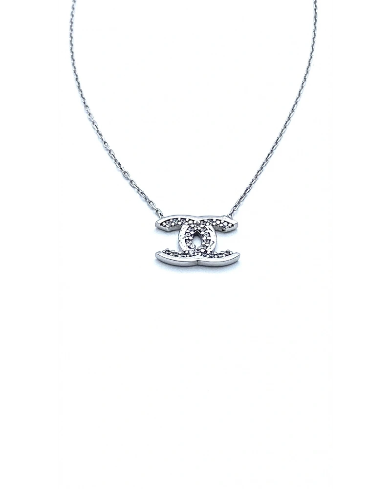 Taşlı Mini Channy Kolye