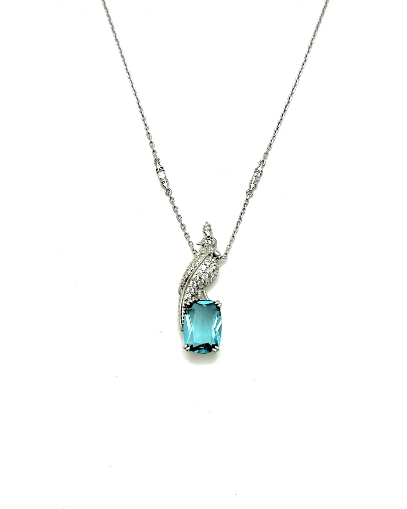 Topaz Tify The Bird Kolye