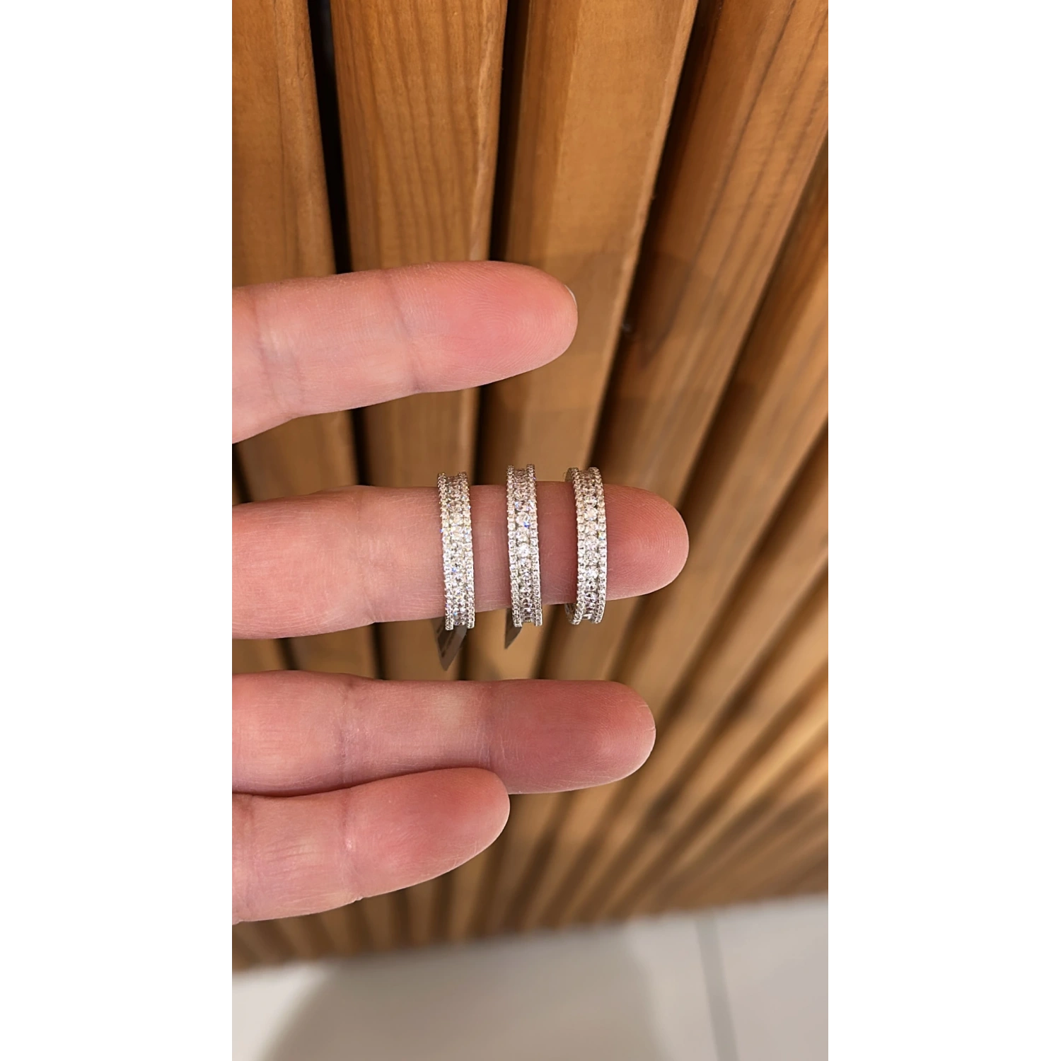 2 sıra Taşlı Tamtur Yüzük