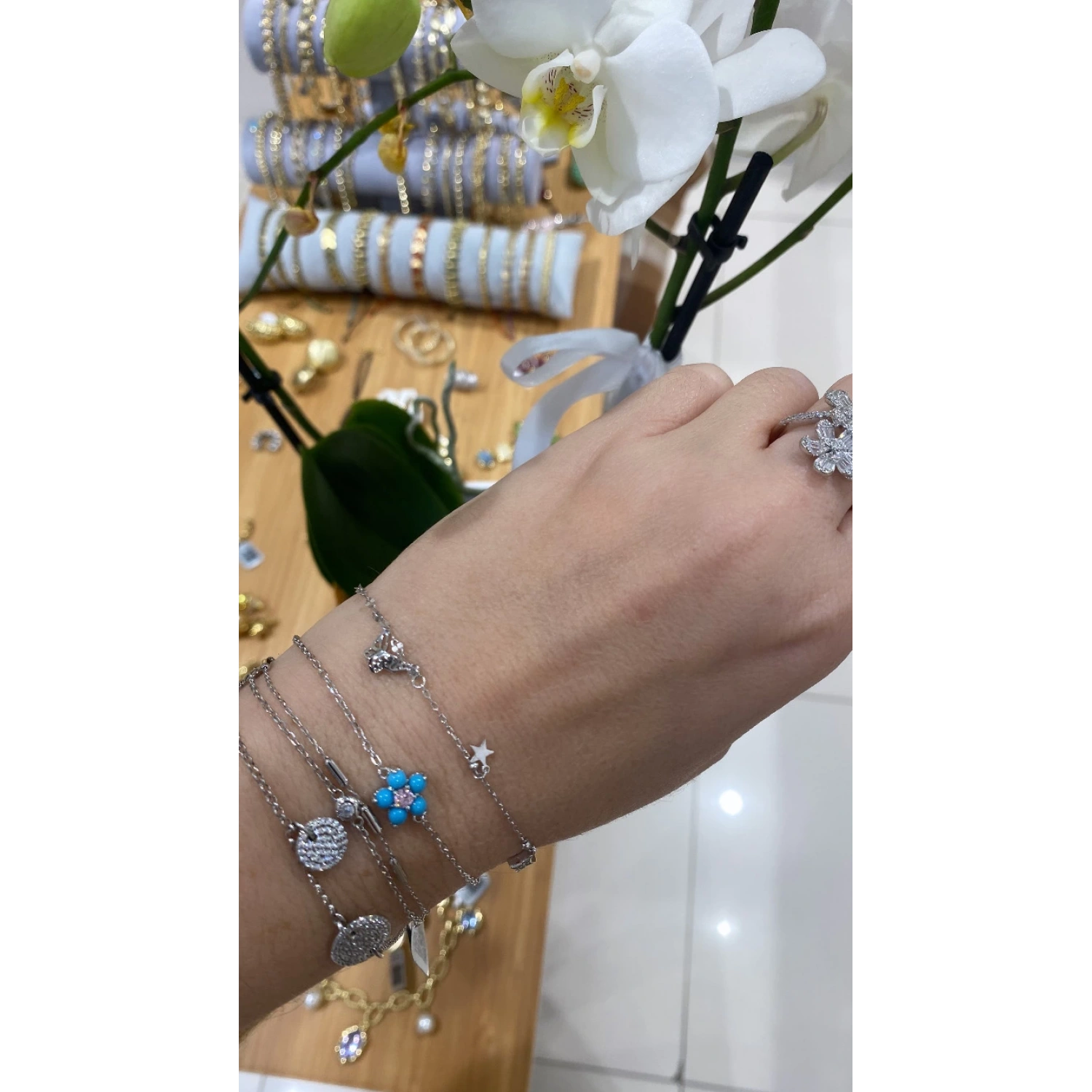 2li Tif Çubuklu Bileklik