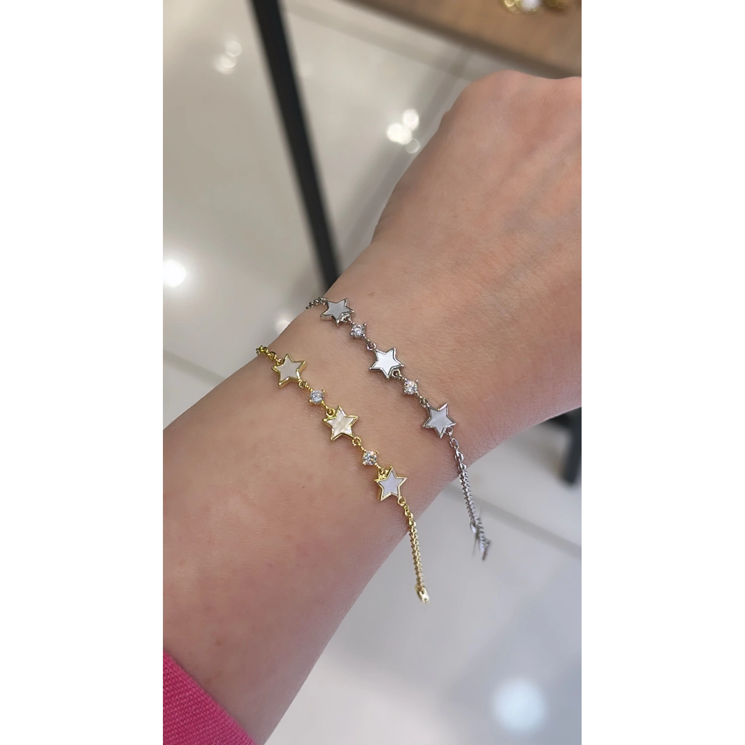 3 Sedef Yıldız Bileklik