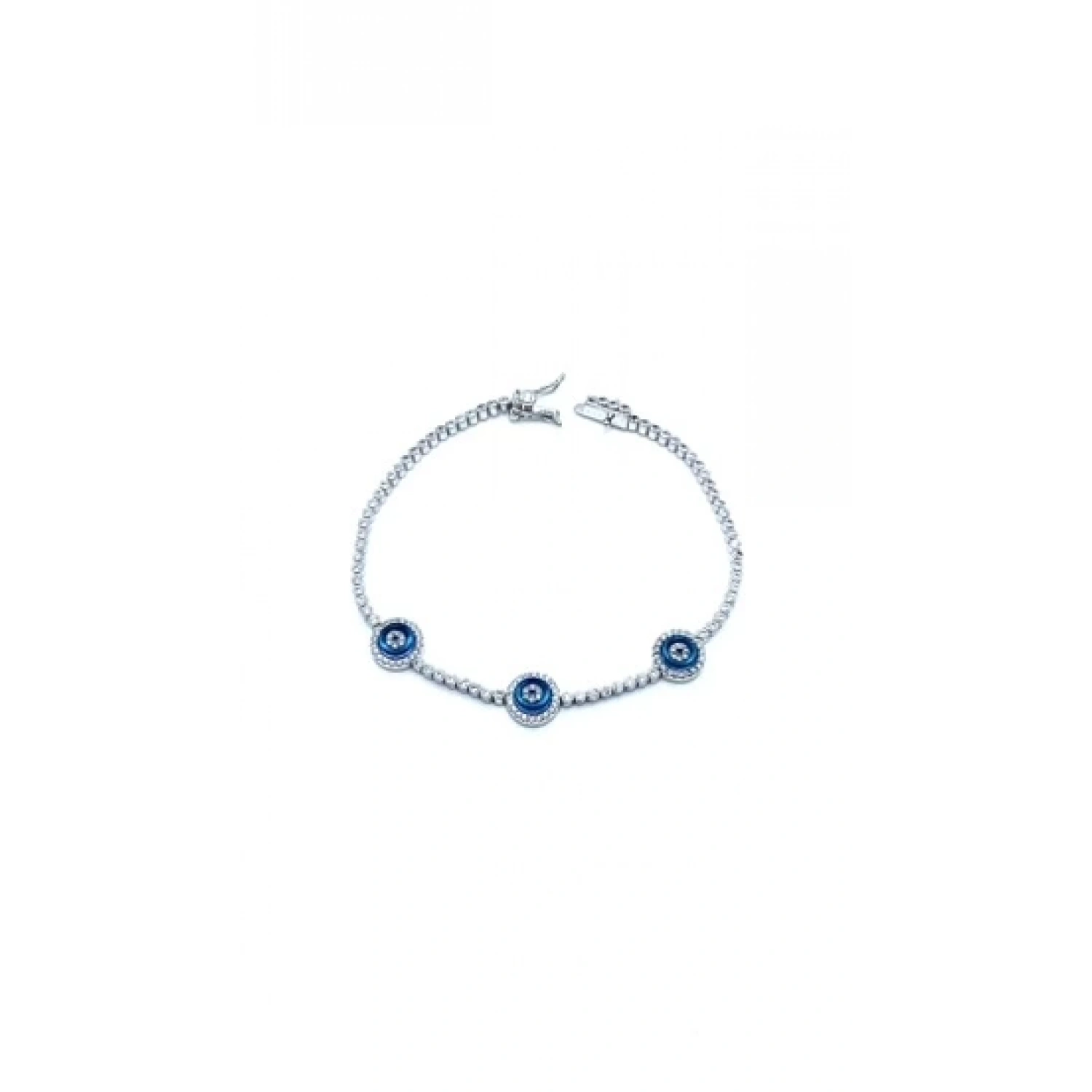 3lü Camgöz Suyolu Bileklik