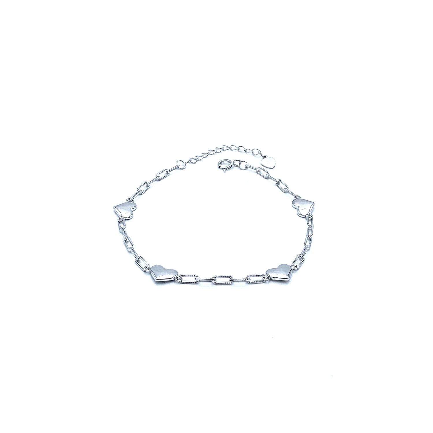 4 Kalp Ataç Zincir Bileklik