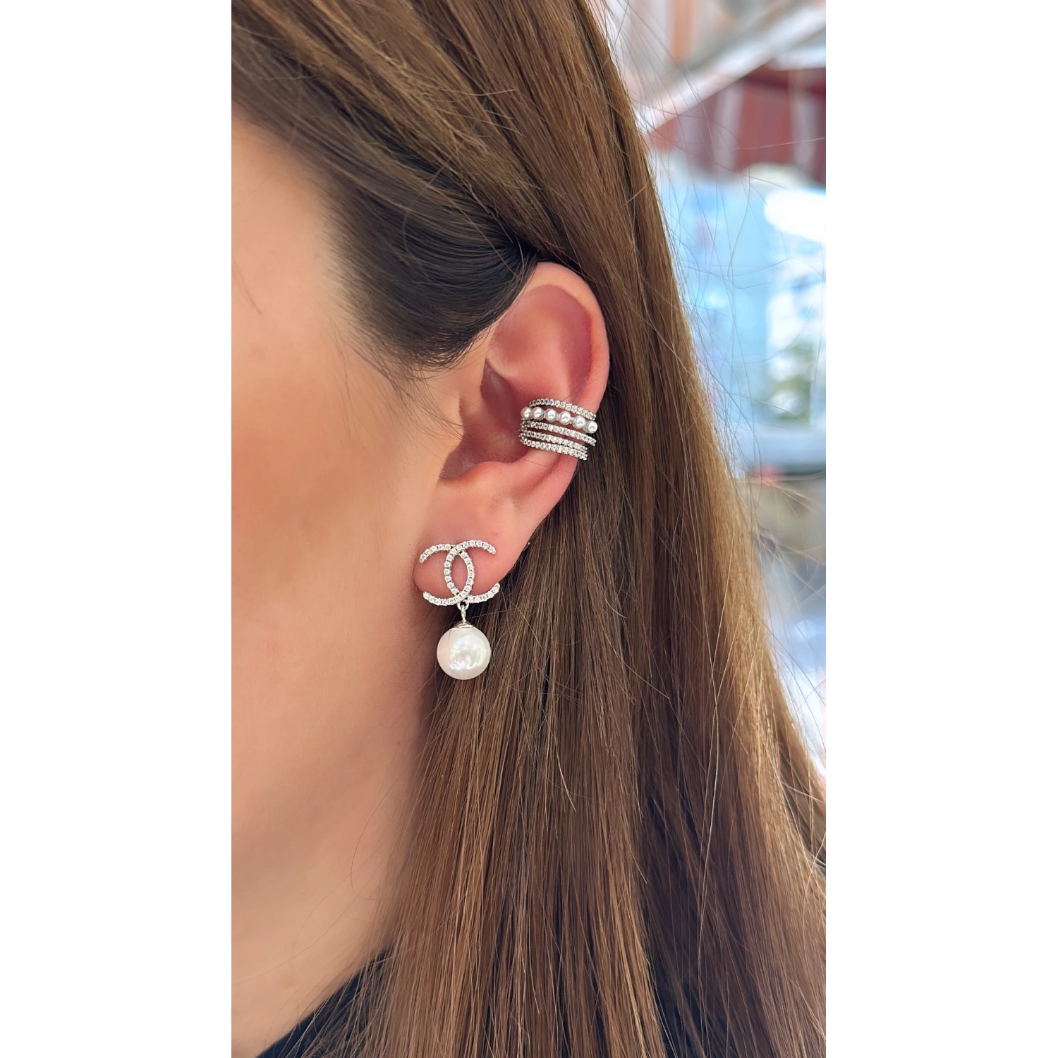 4 Sıra Taşlı İncili Cuff