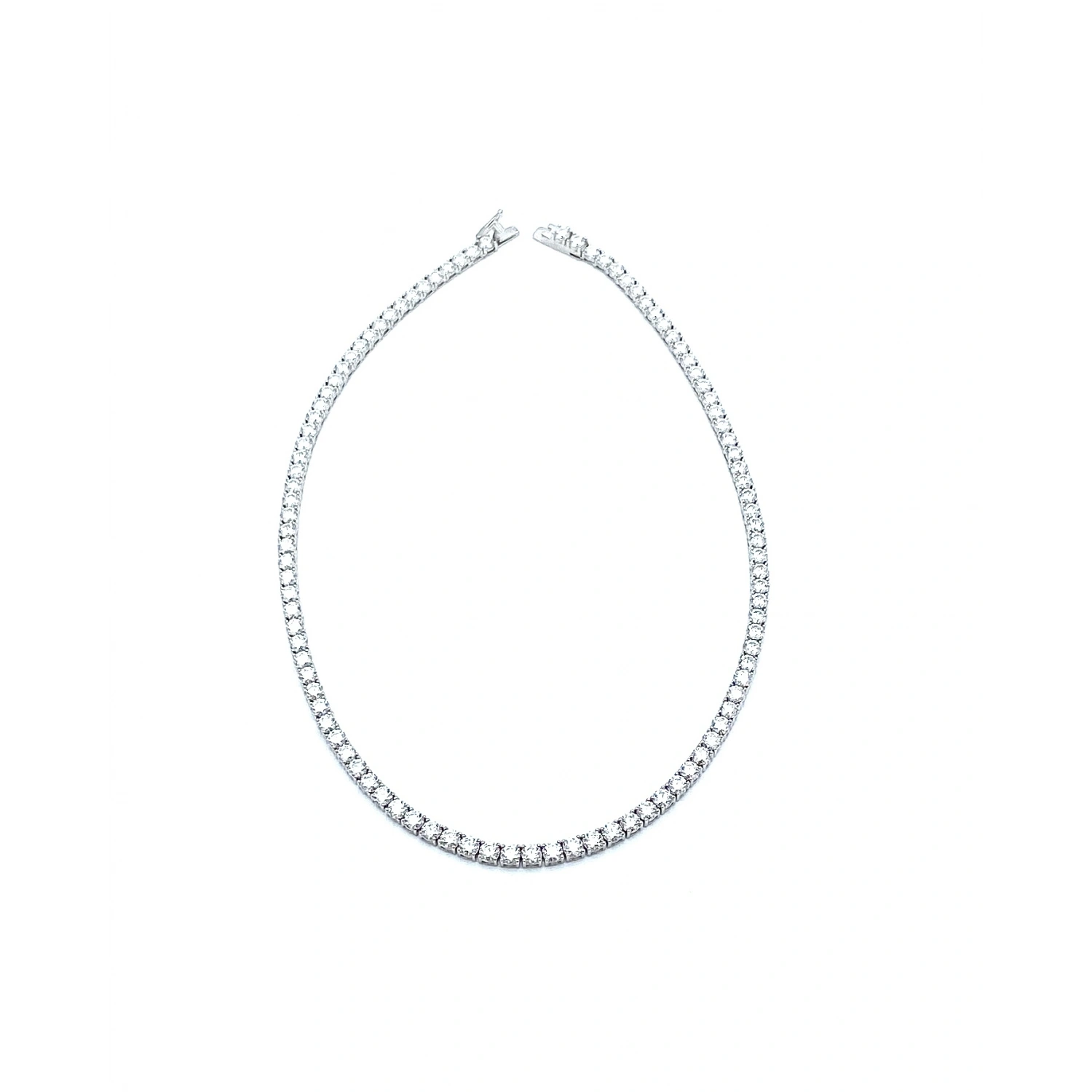 4mm Mozanit Suyolu Kolye