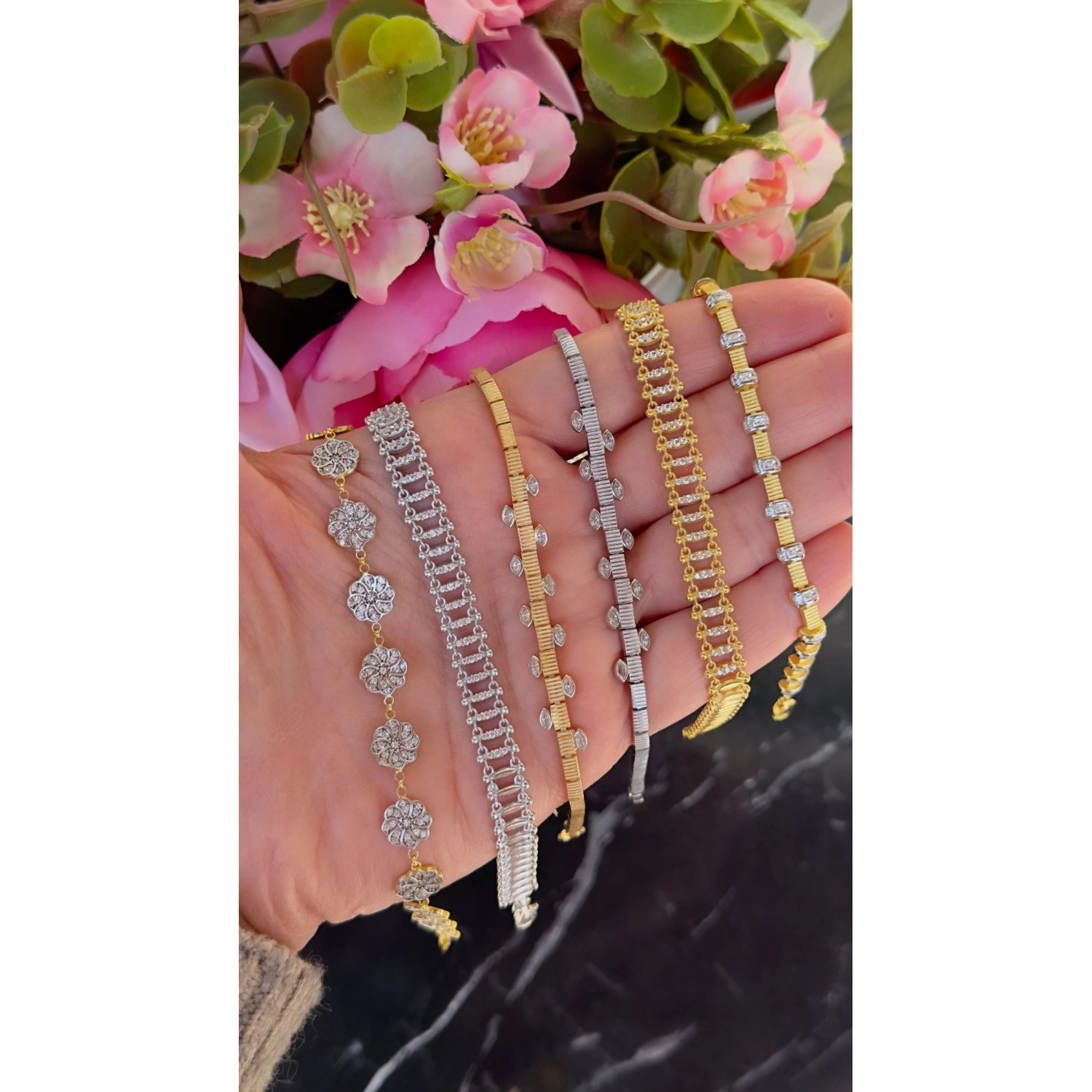 6 Markiz Linee Bileklik