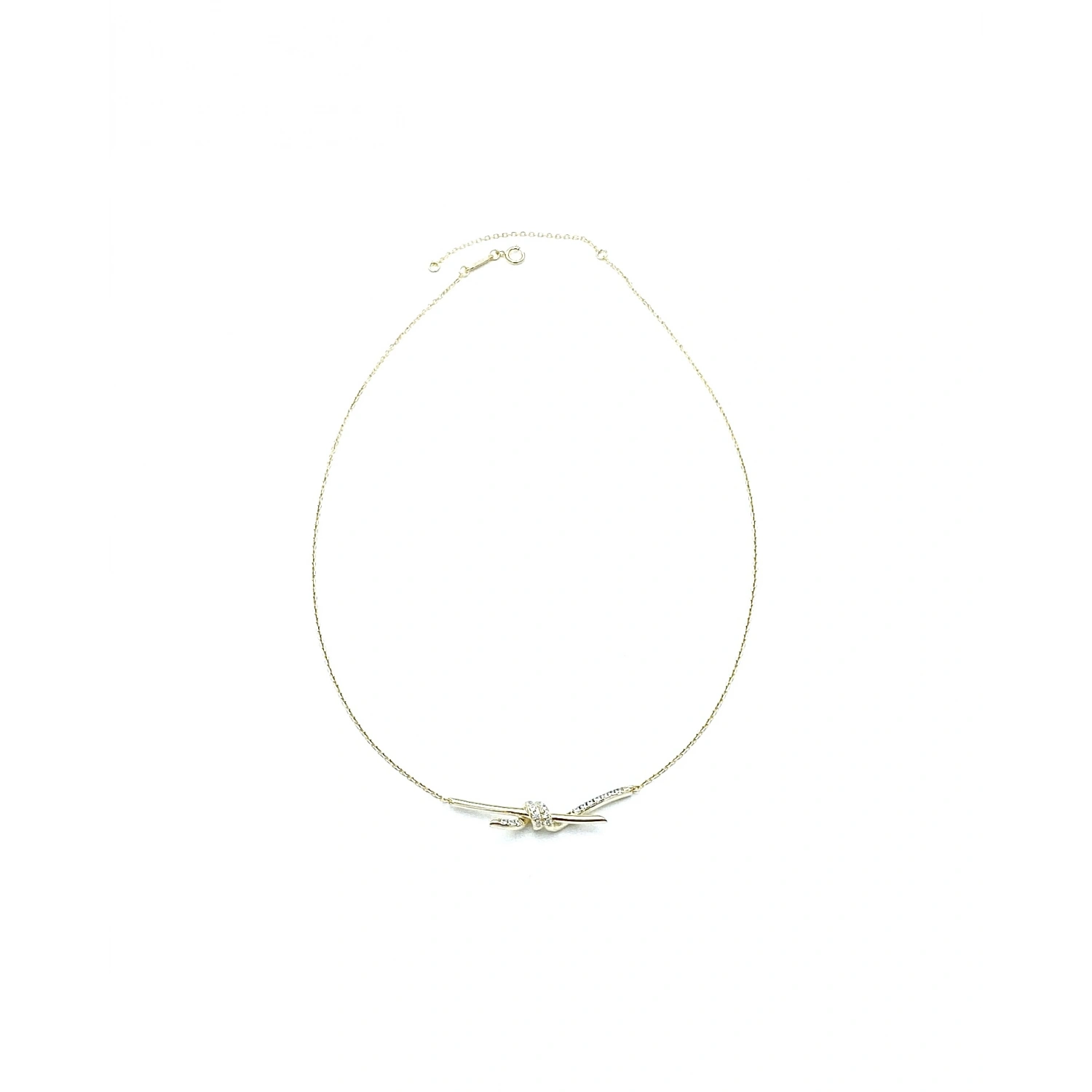 Tify Yarı Taşlı Not Kolye