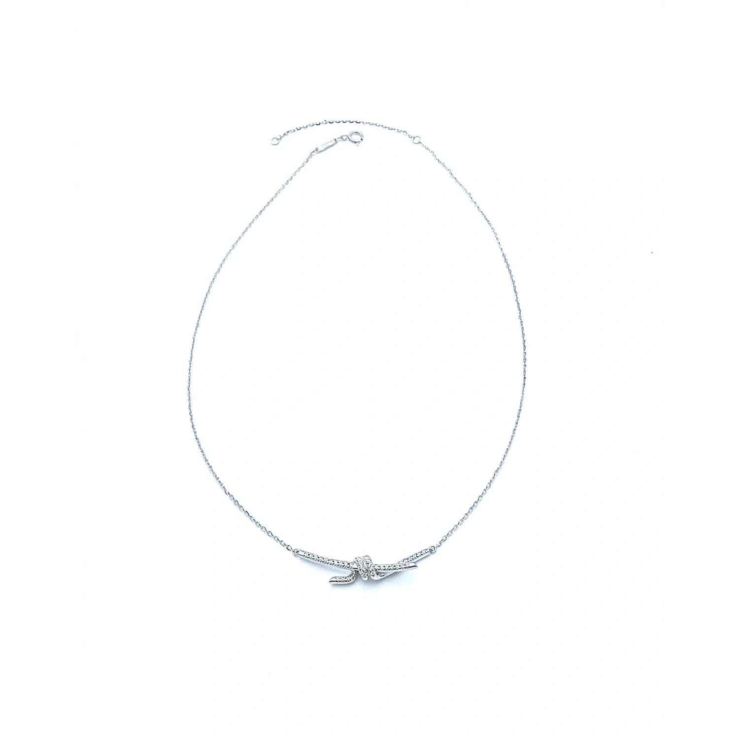 Tify Ful Taşlı Not Kolye