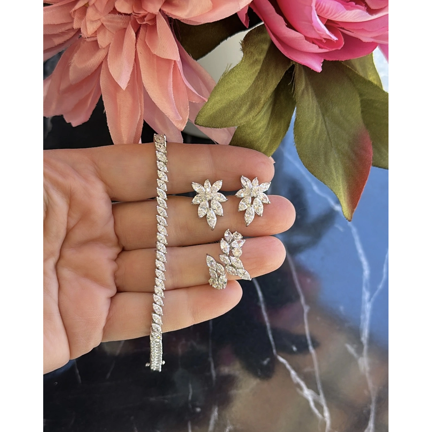 Mozanit Markiz Giselle Küpe