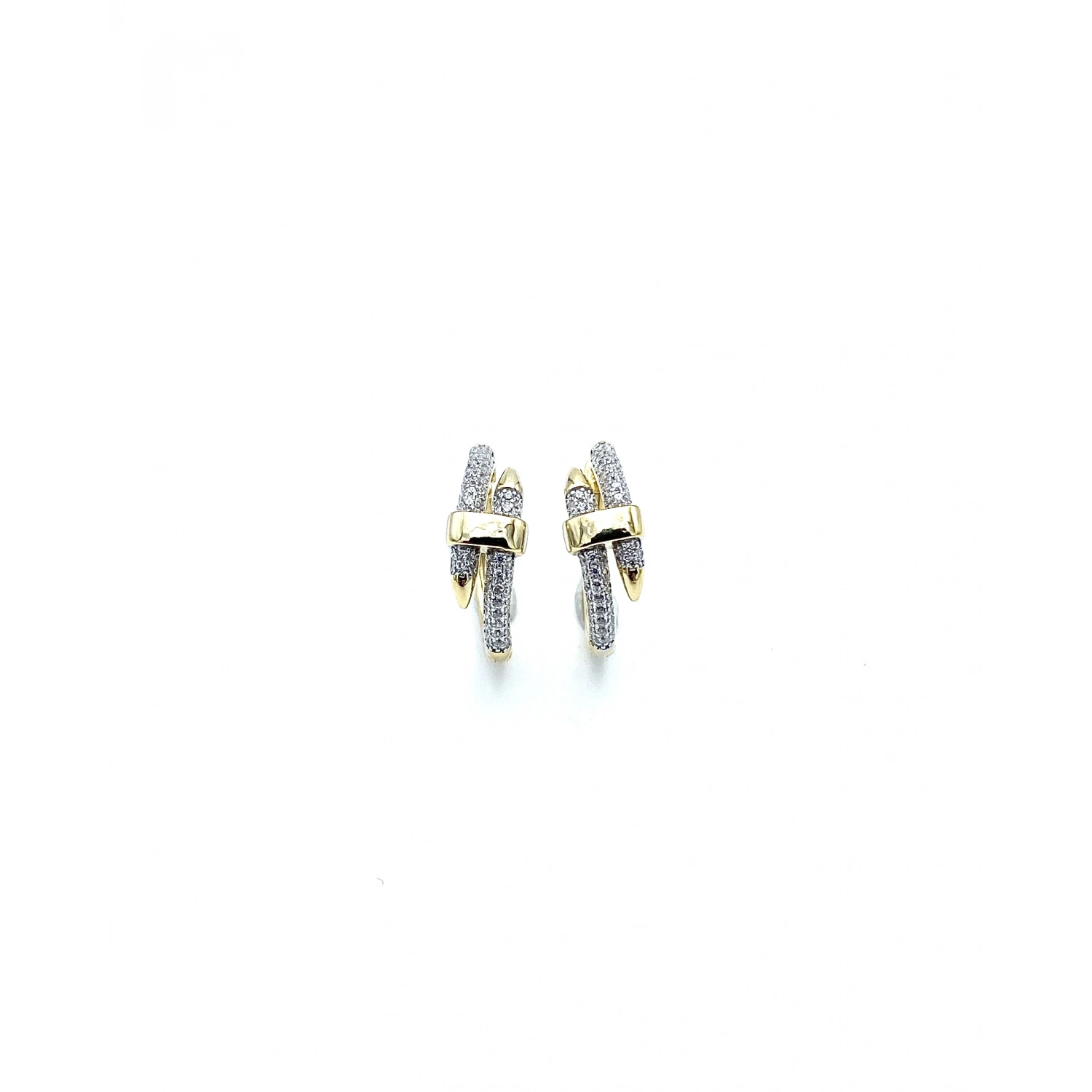 Shiny Taşlı Plaka Küpe