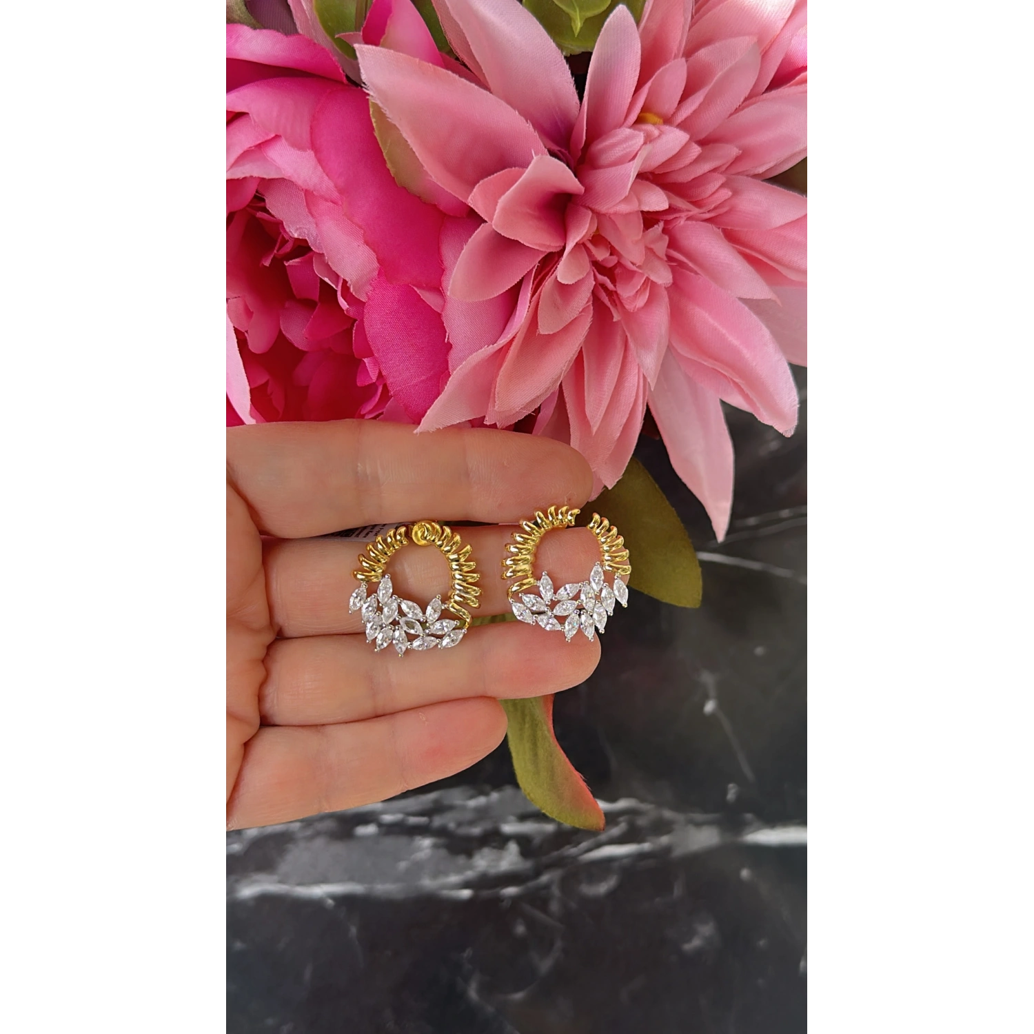 Bella Markiz Duo Colour Line Küpe