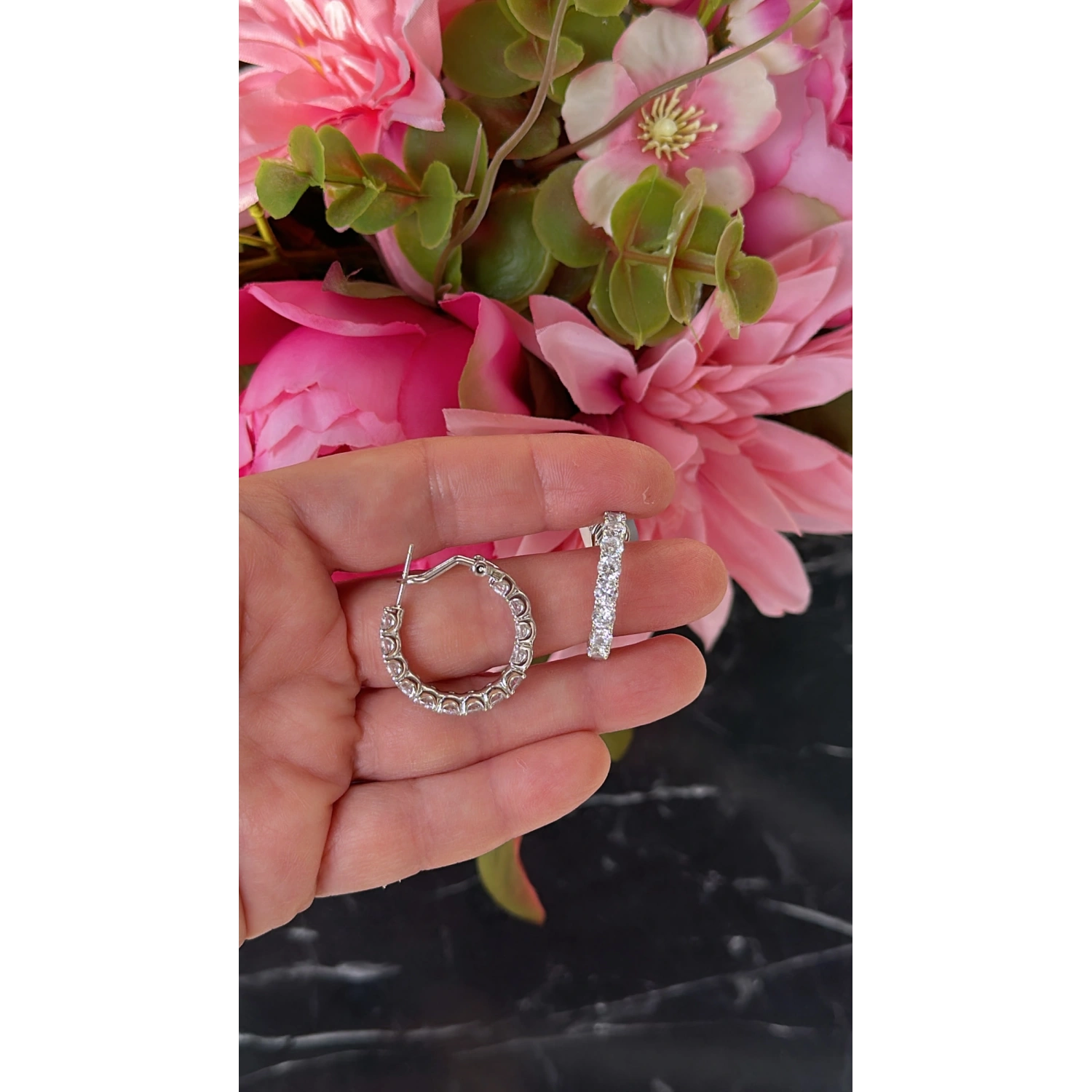 4mm 2,5cm Tamtur Halka Küpe