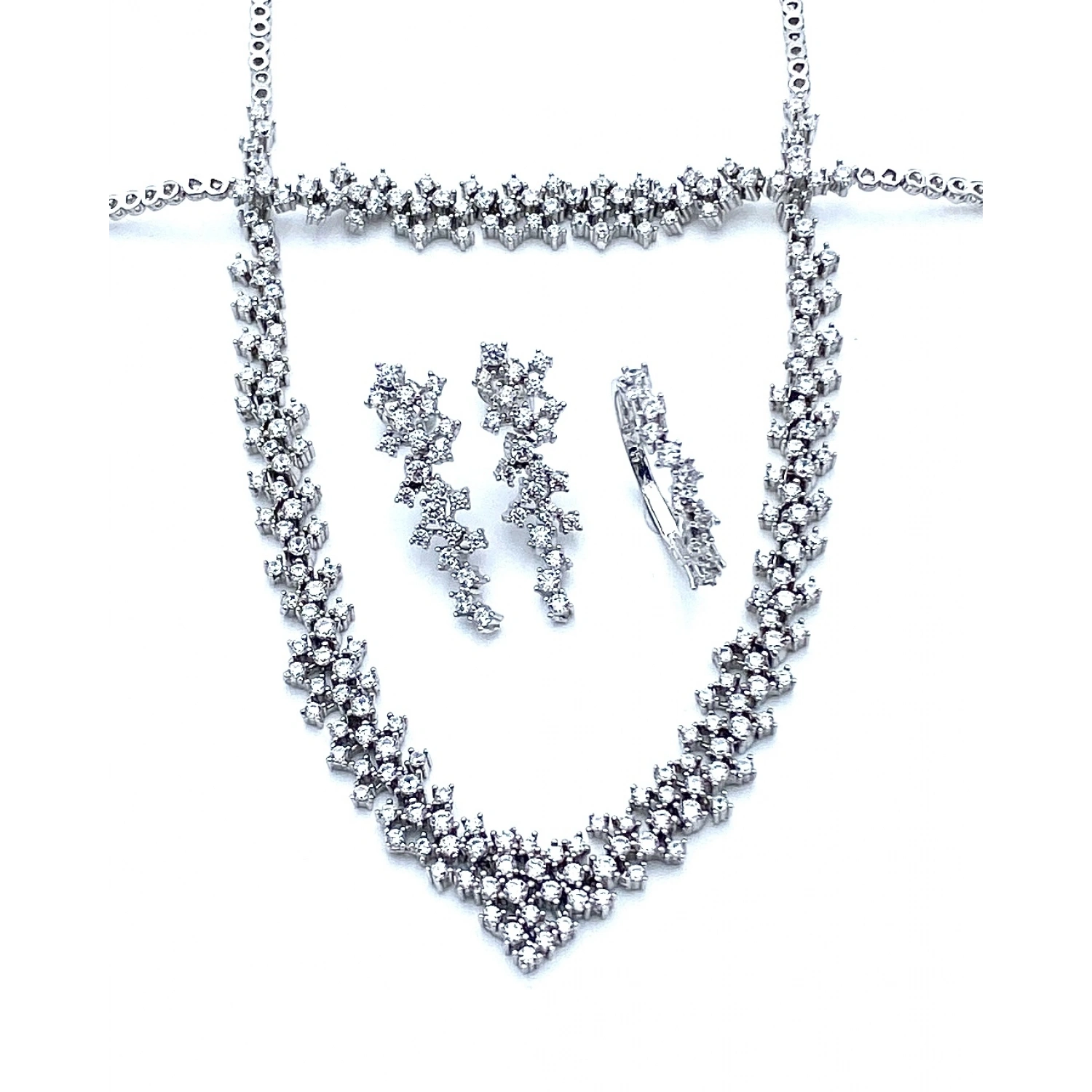 Palet Y Kolye Küpe Bileklik Yüzük Set