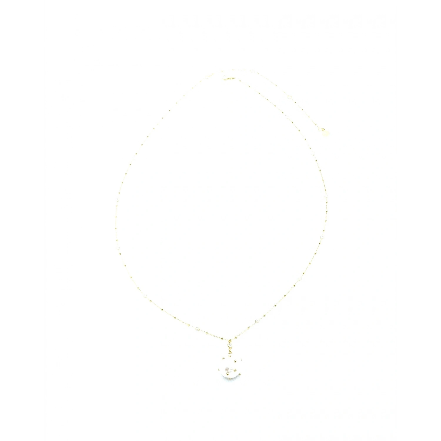 Barok İnci Top Zincir Kolye