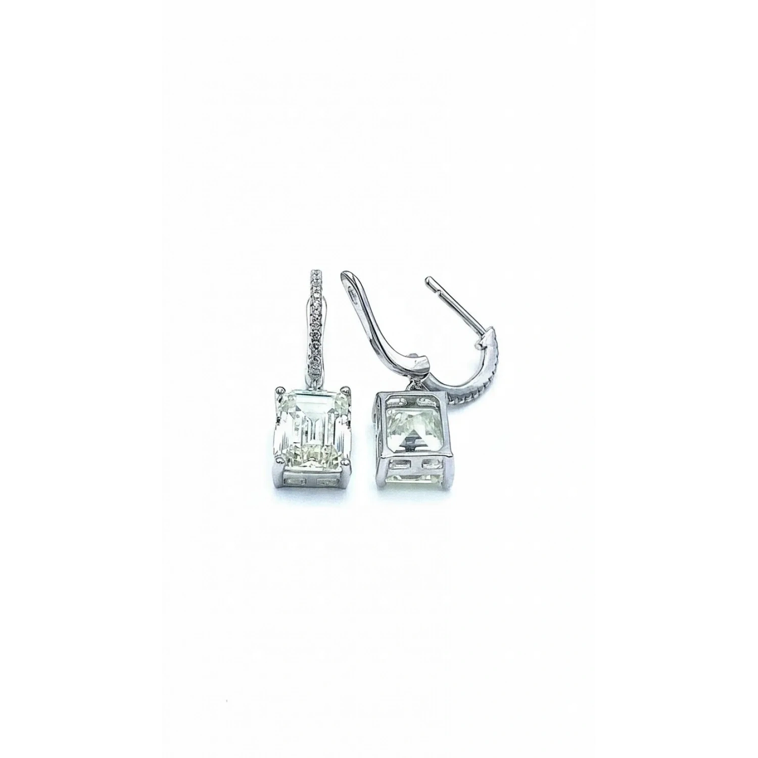 Baget Mozanit Sallantılı Küpe