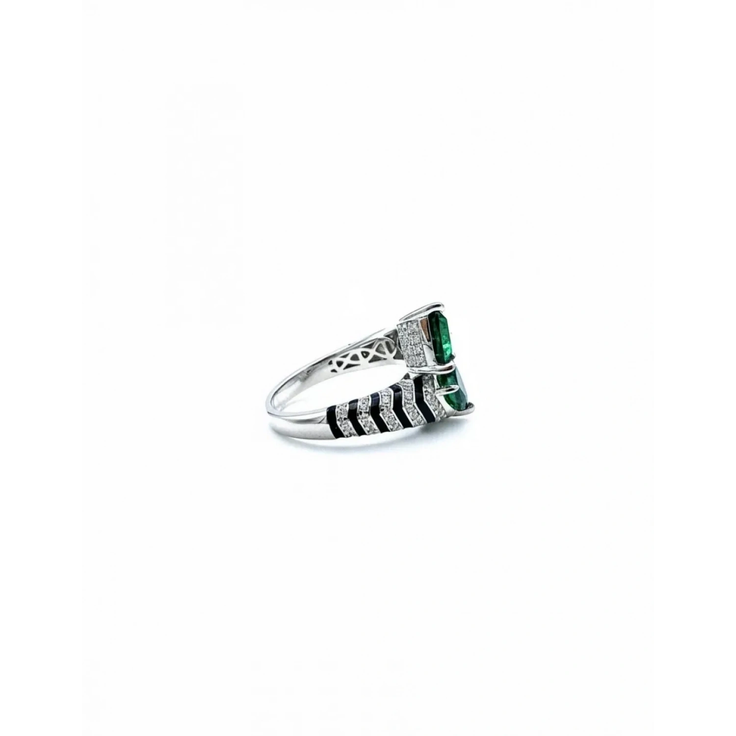 Zümrüt Tri Zebra Yüzük