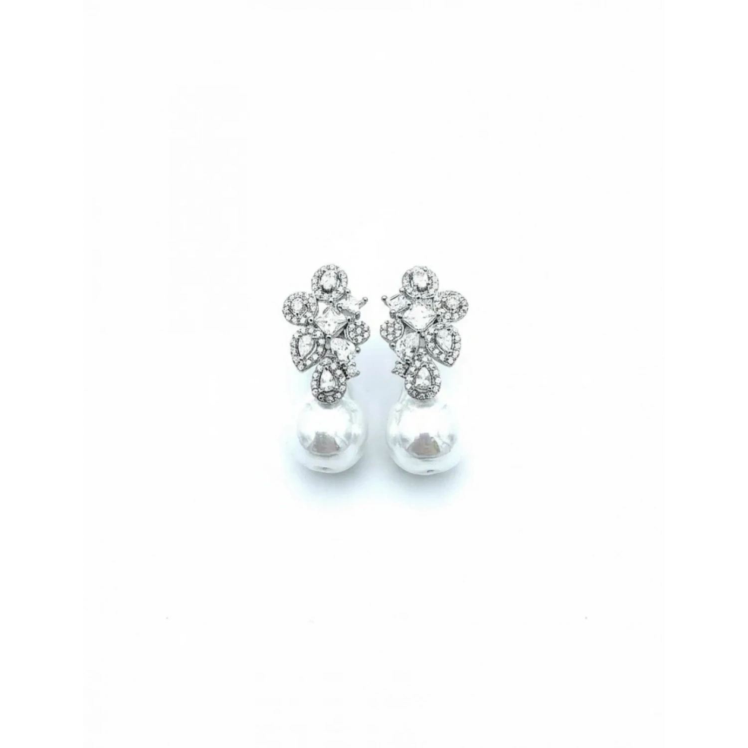 Geo Barok İnci Küpe