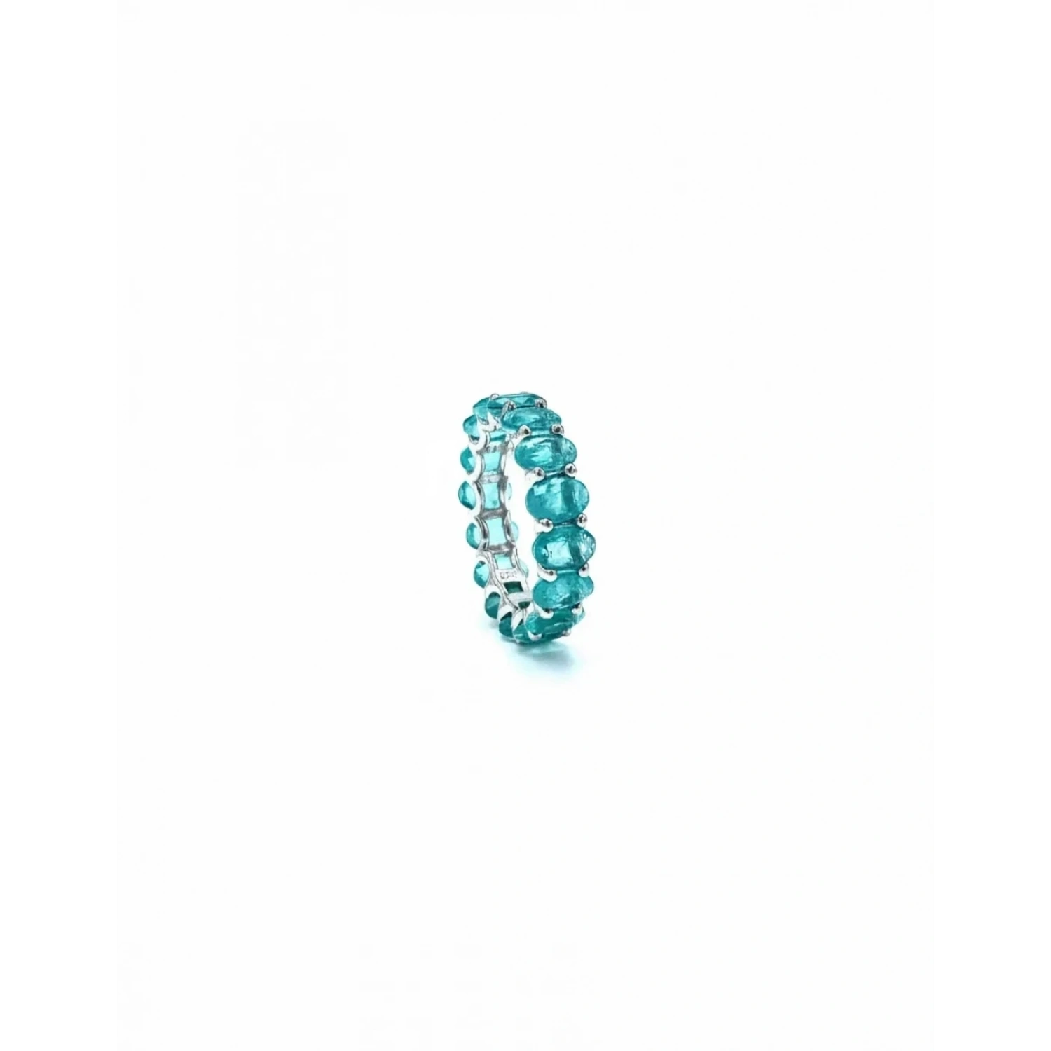 4mm Oval Paraiba Tamtur Yüzük