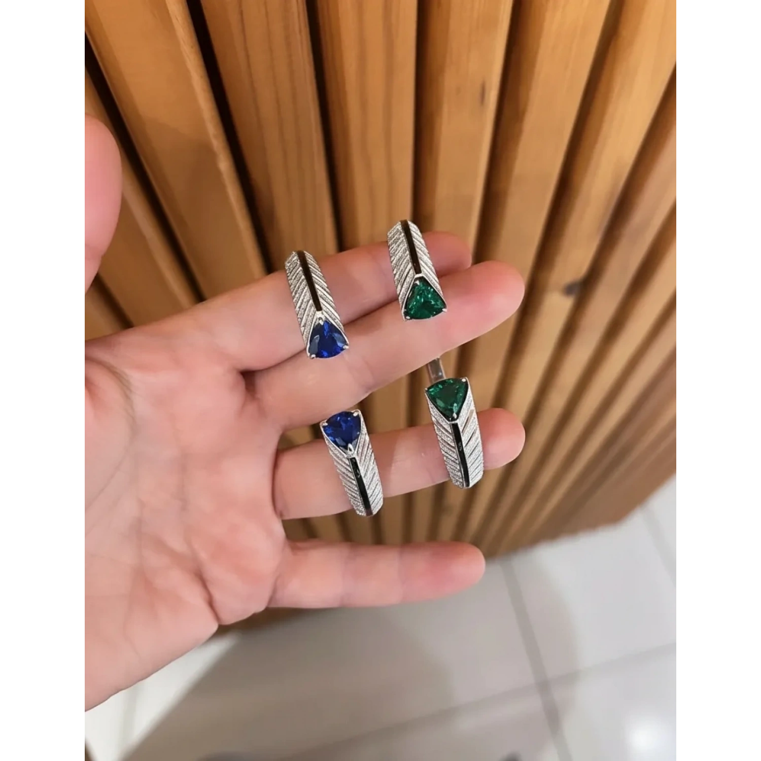 Zümrüt Tri Zebra Kelepçe