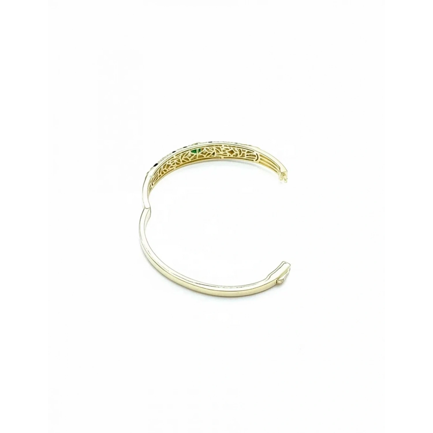 Carti Siyah Mineli Tasarım Kelepçe