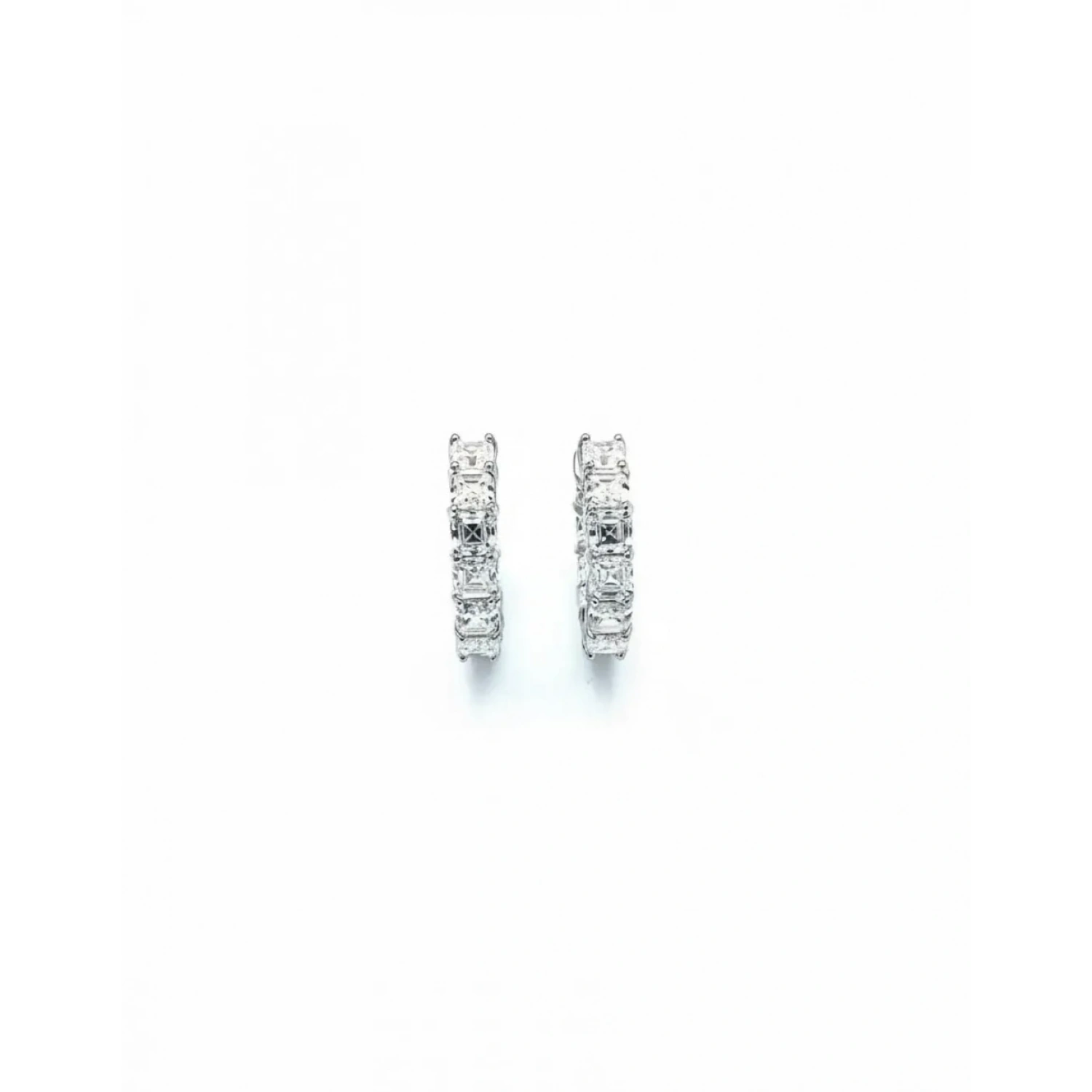 4mm Prenses Mozanit Tamtur Halka Küpe