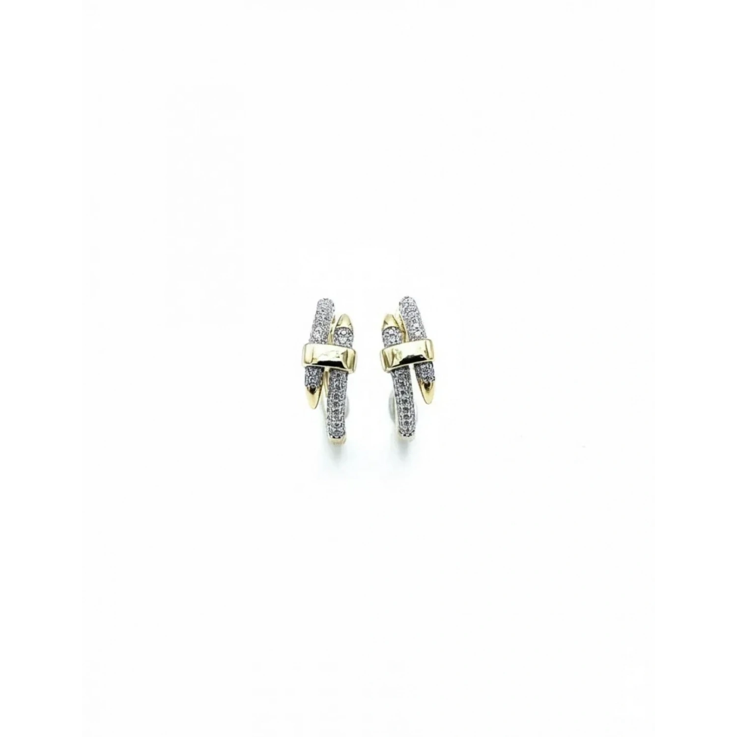 Shiny Taşlı Plaka Küpe