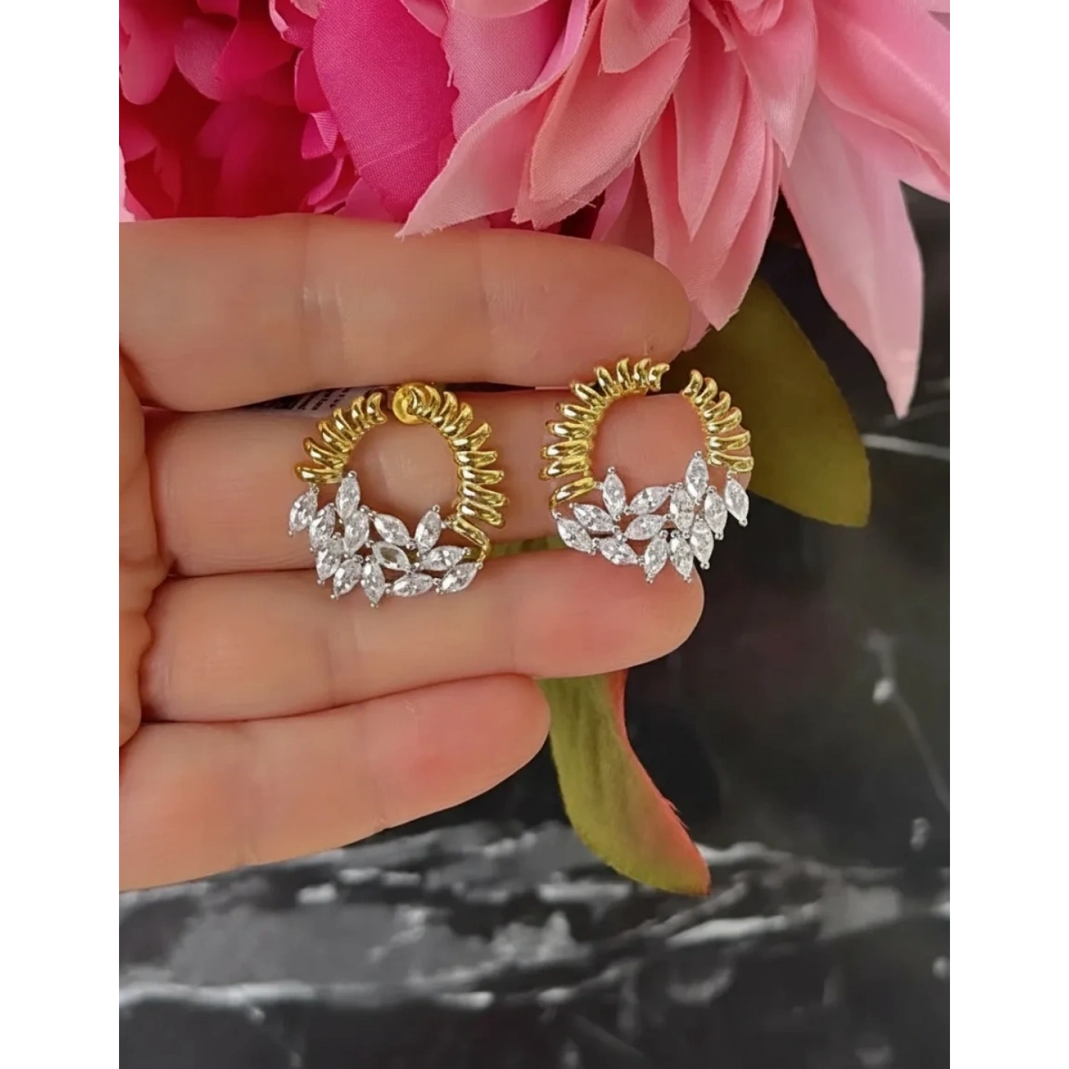 Bella Markiz Duo Colour Line Küpe