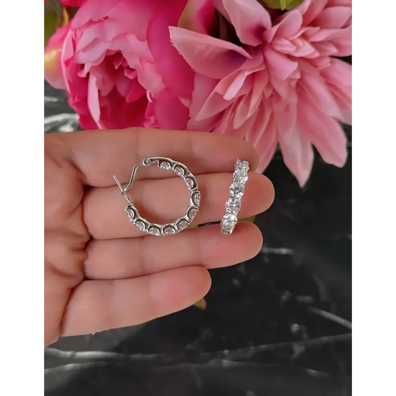 5mm 2,5cm Tamtur Halka Küpe