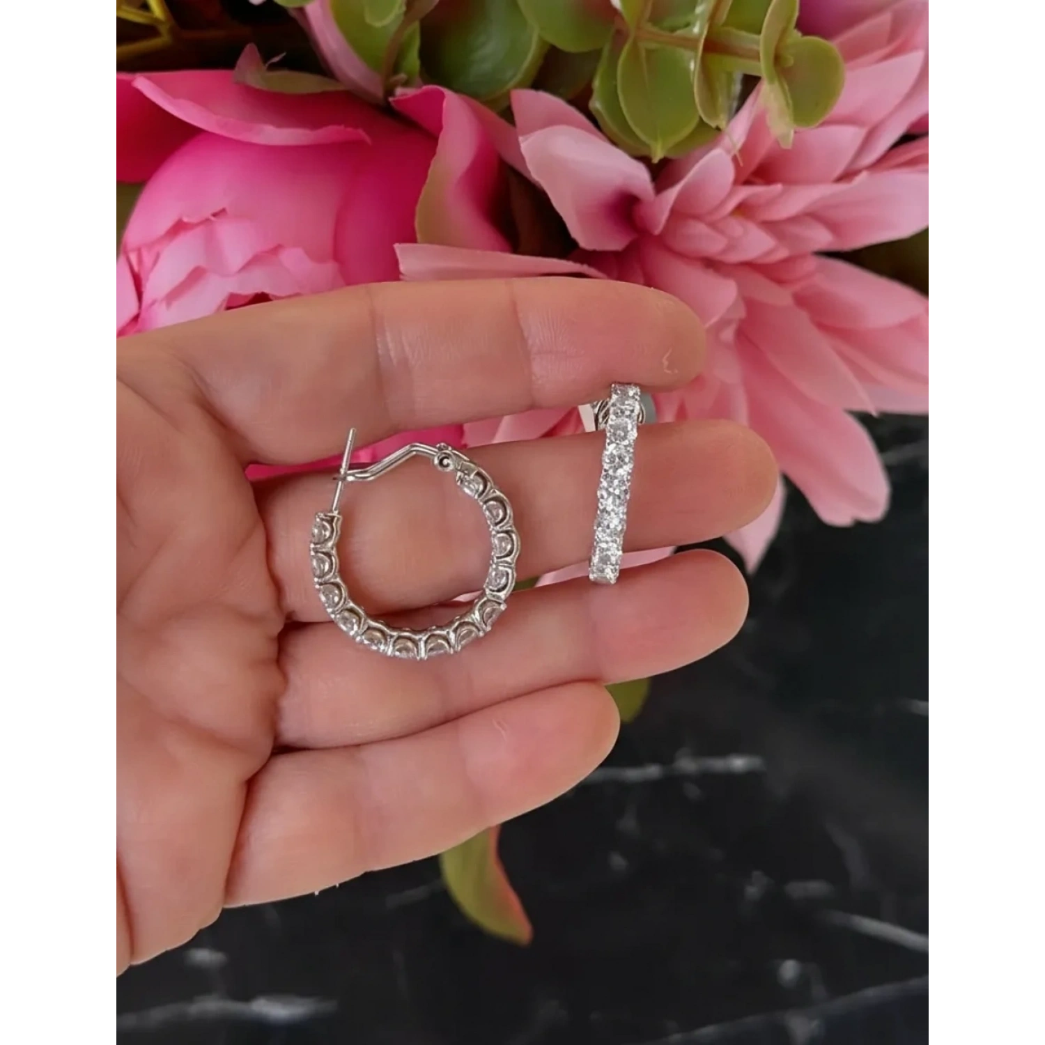 4mm 2,5cm Tamtur Halka Küpe