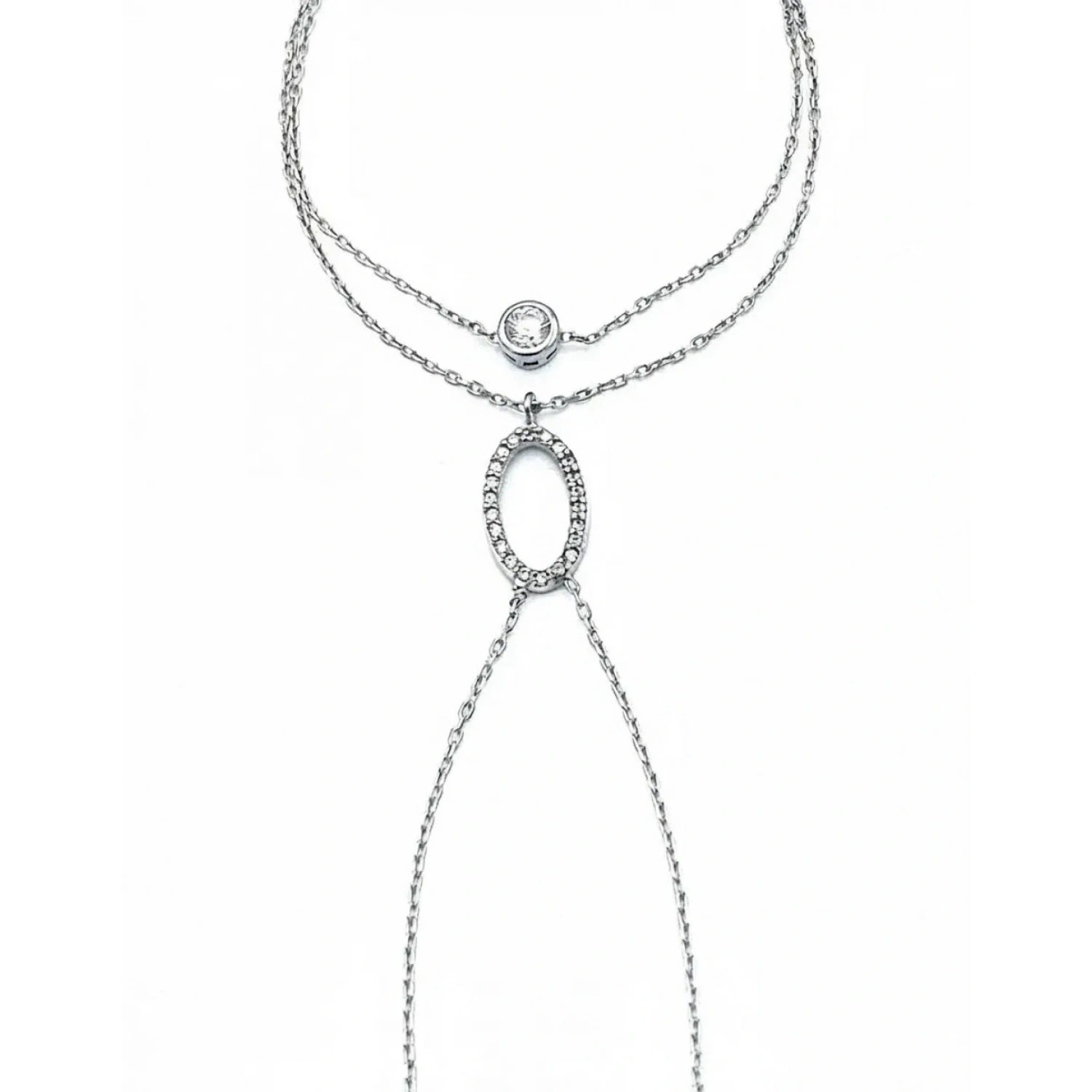 Gömme Taşlı Oval Şahmeran