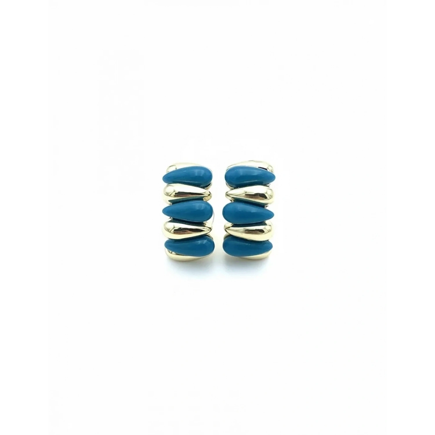 Elegant Seri 19 Turquise Drop Küpe