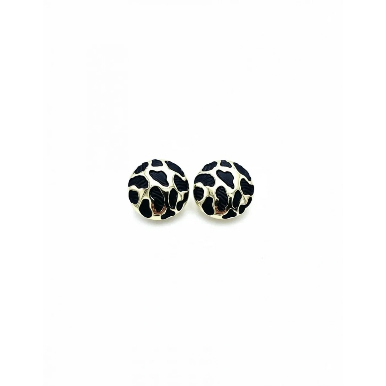 Elegant Seri 7 Black Leo Küpe