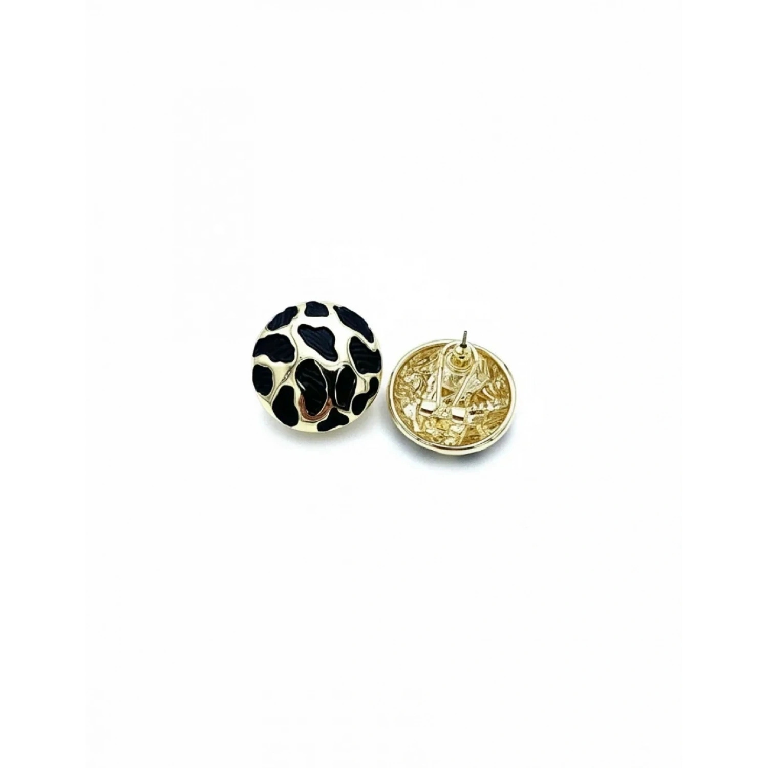 Elegant Seri 7 Black Leo Küpe