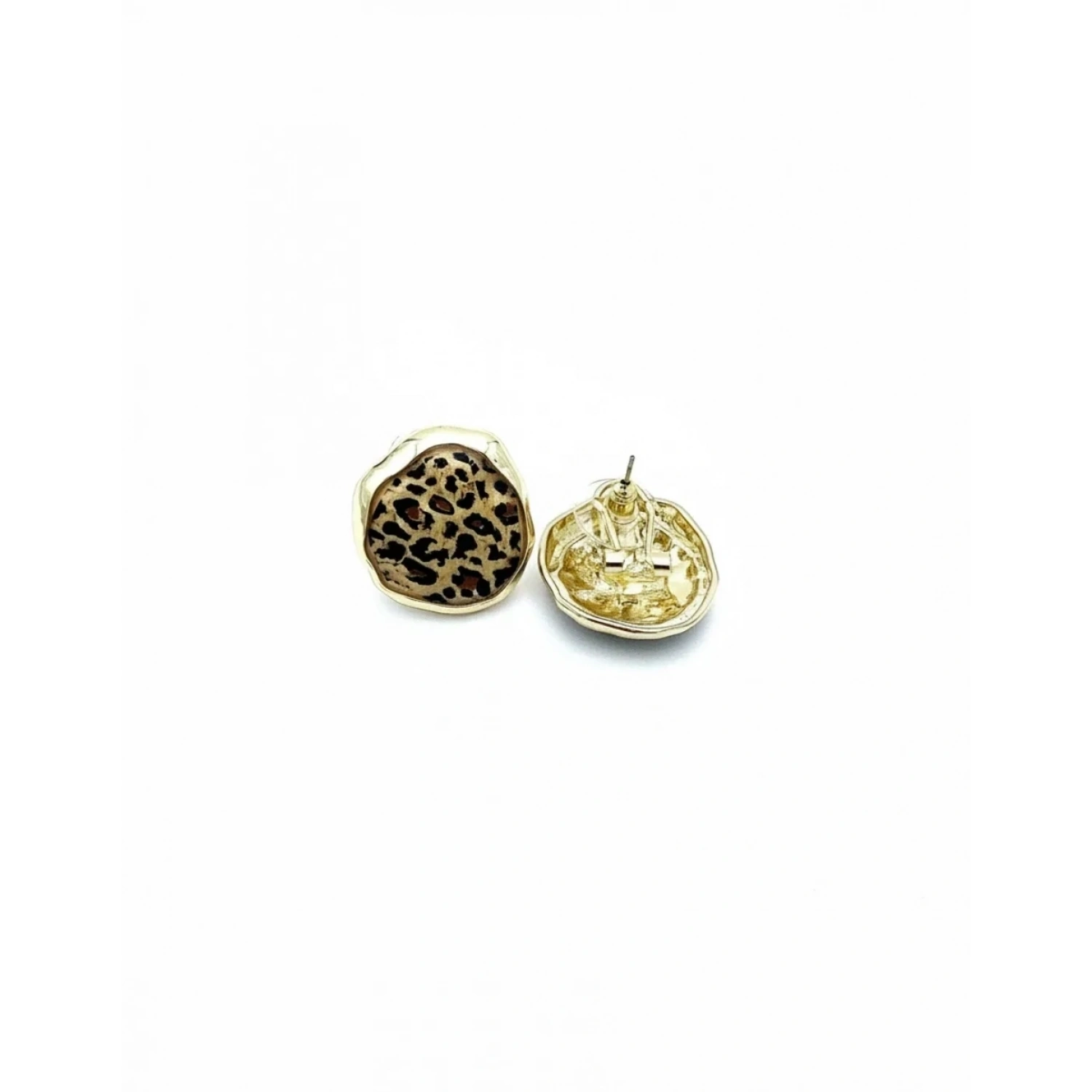 Elegant Seri 8 Leopar Stone Küpe