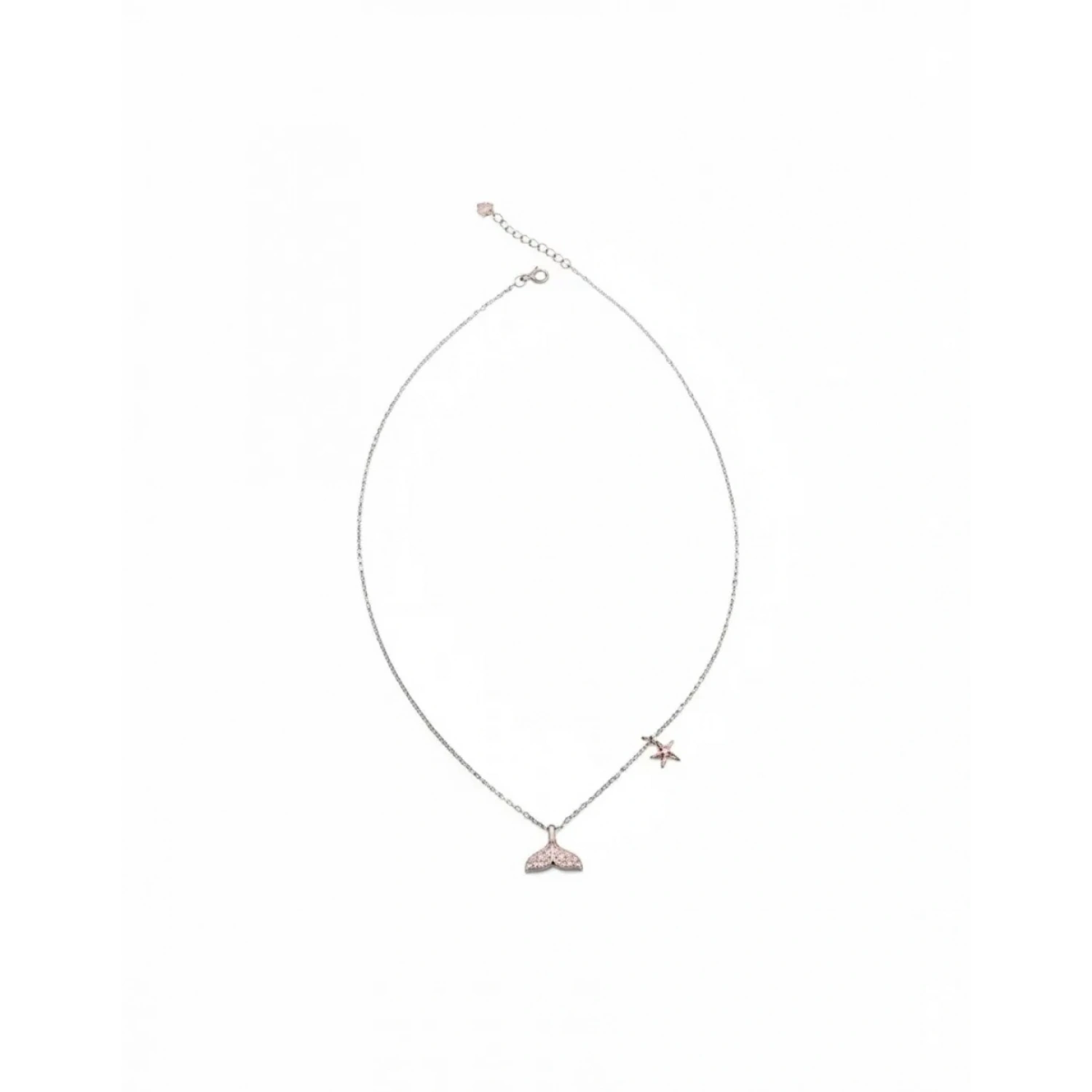 Mineli Balık Kuyruğu Kolye