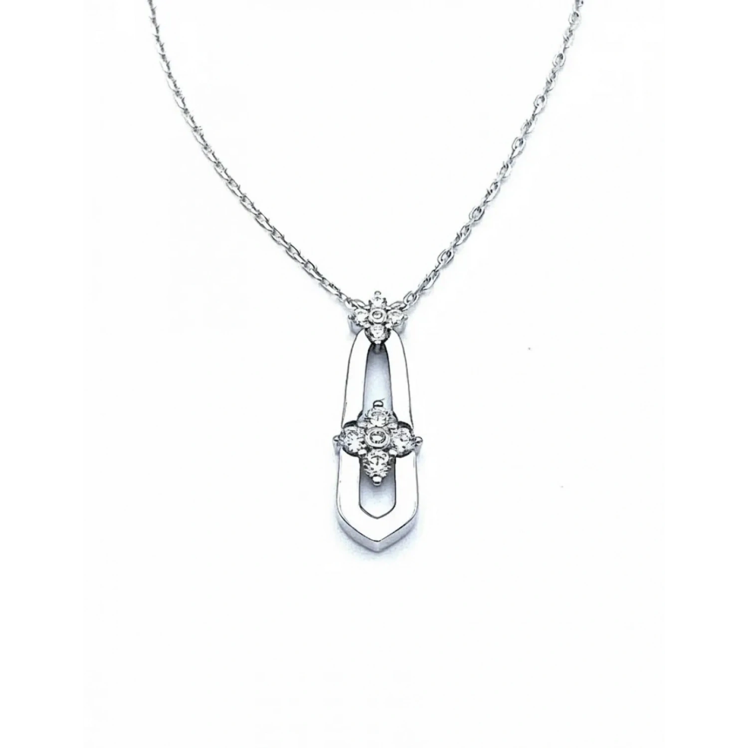 RC Taşlı Damla Kolye