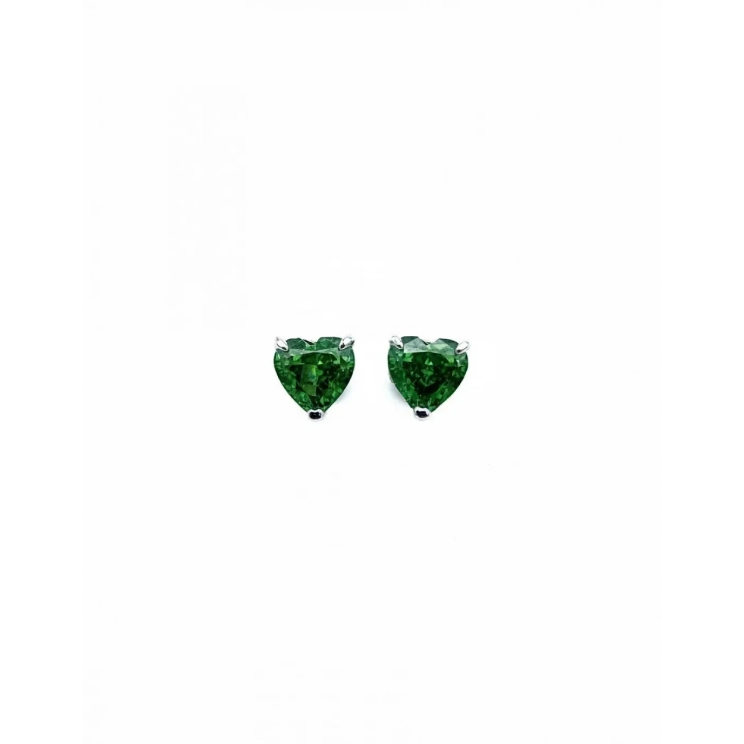 Emerald Kalp Tektaş Küpe