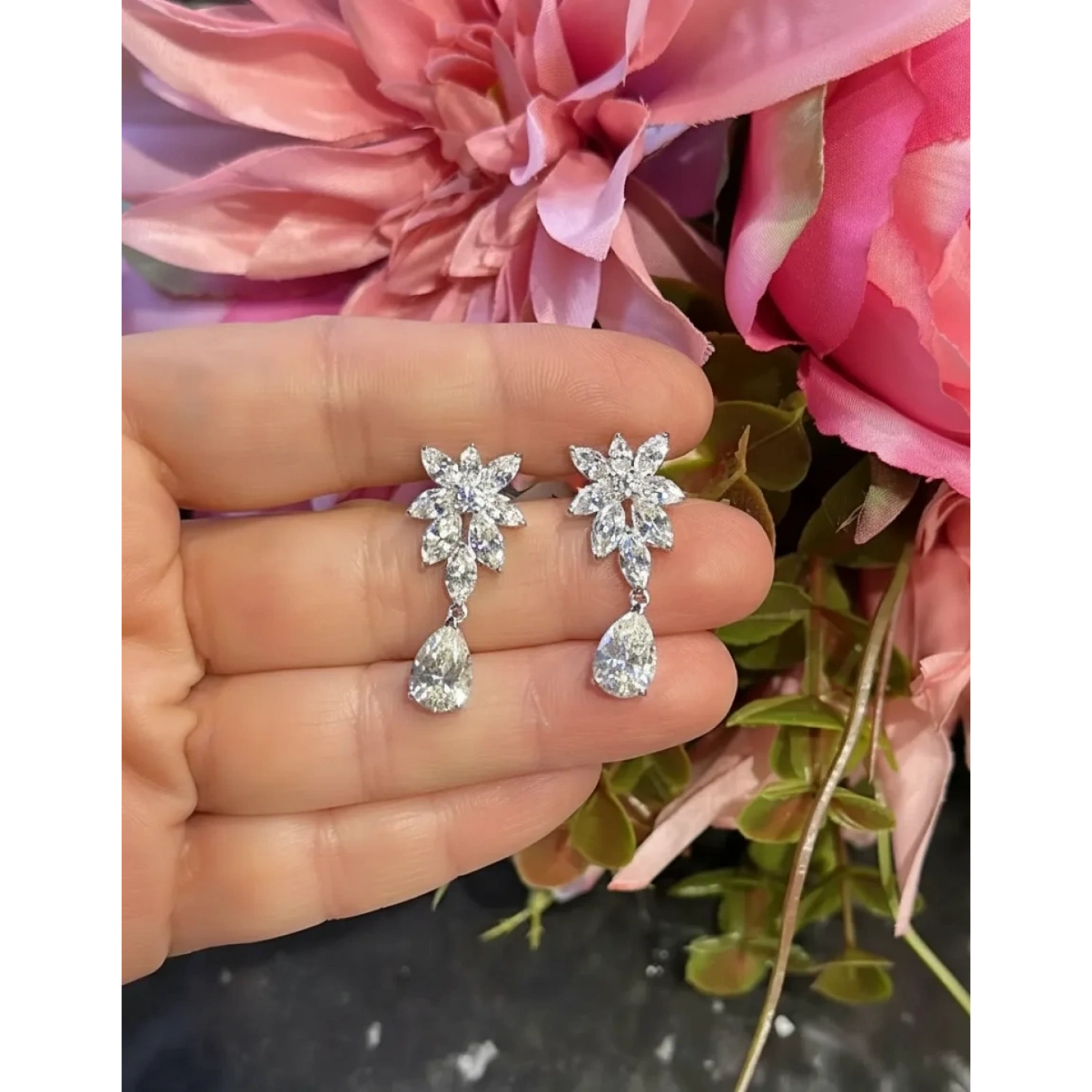 Mozanit Markiz Giselle Damla Küpe