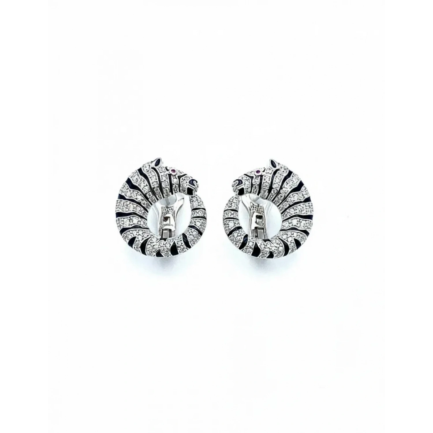 DW Mineli Zebra Tasarım Küpe