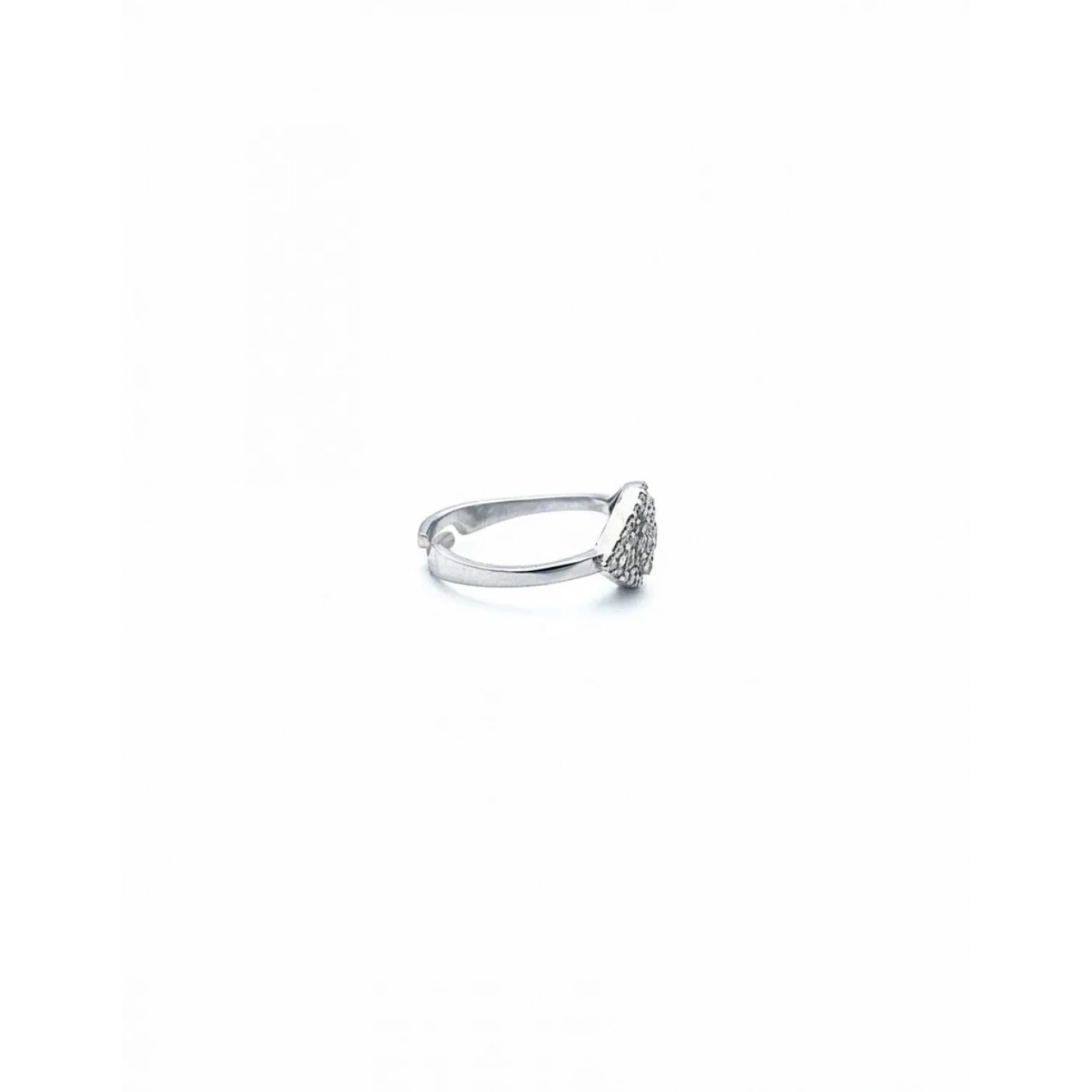 Taşlı Badem Küçük Parmak Yüzük