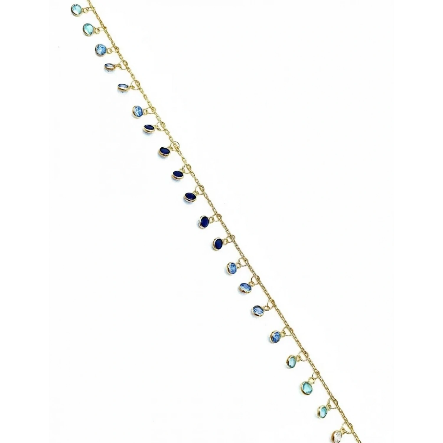 Shades of Blue Taş Sallantılı Halhal