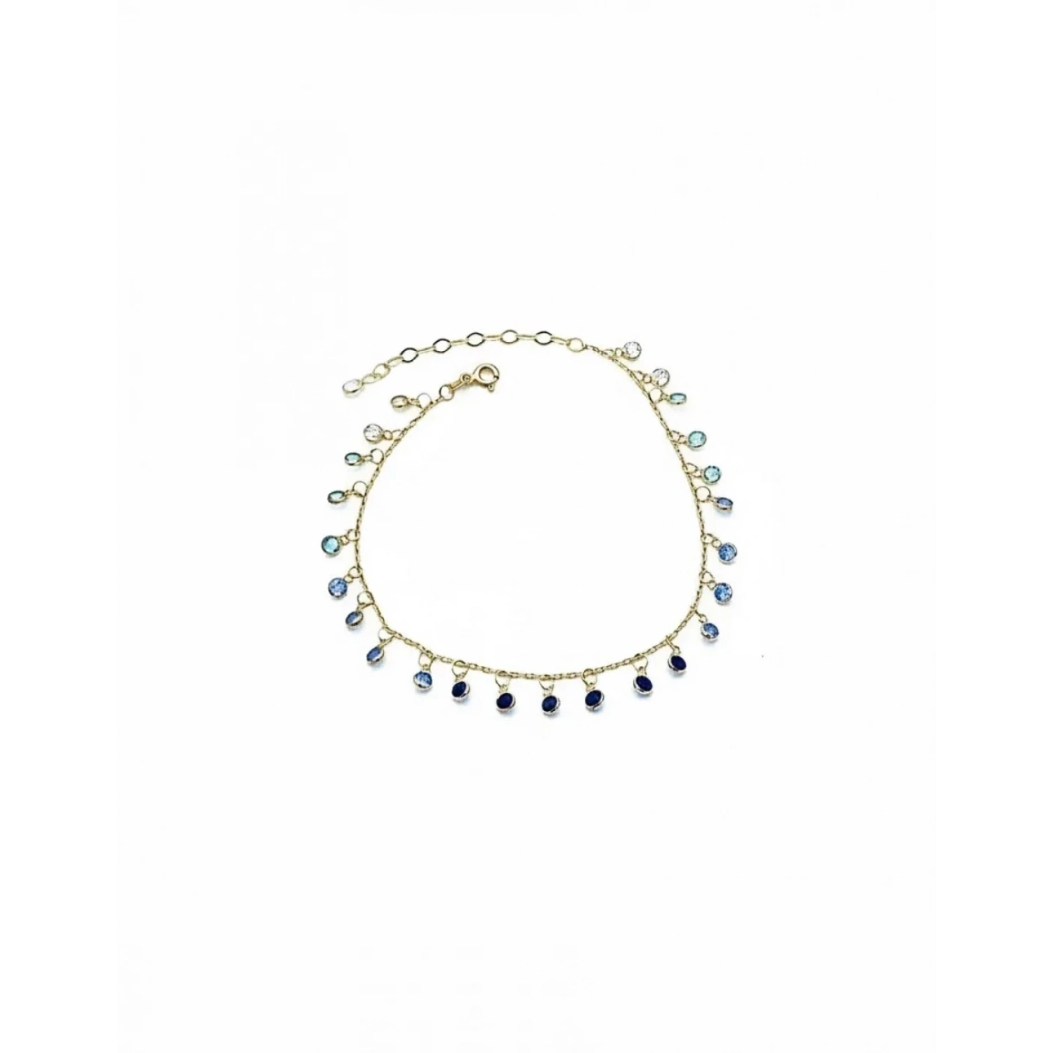 Shades of Blue Taş Sallantılı Halhal