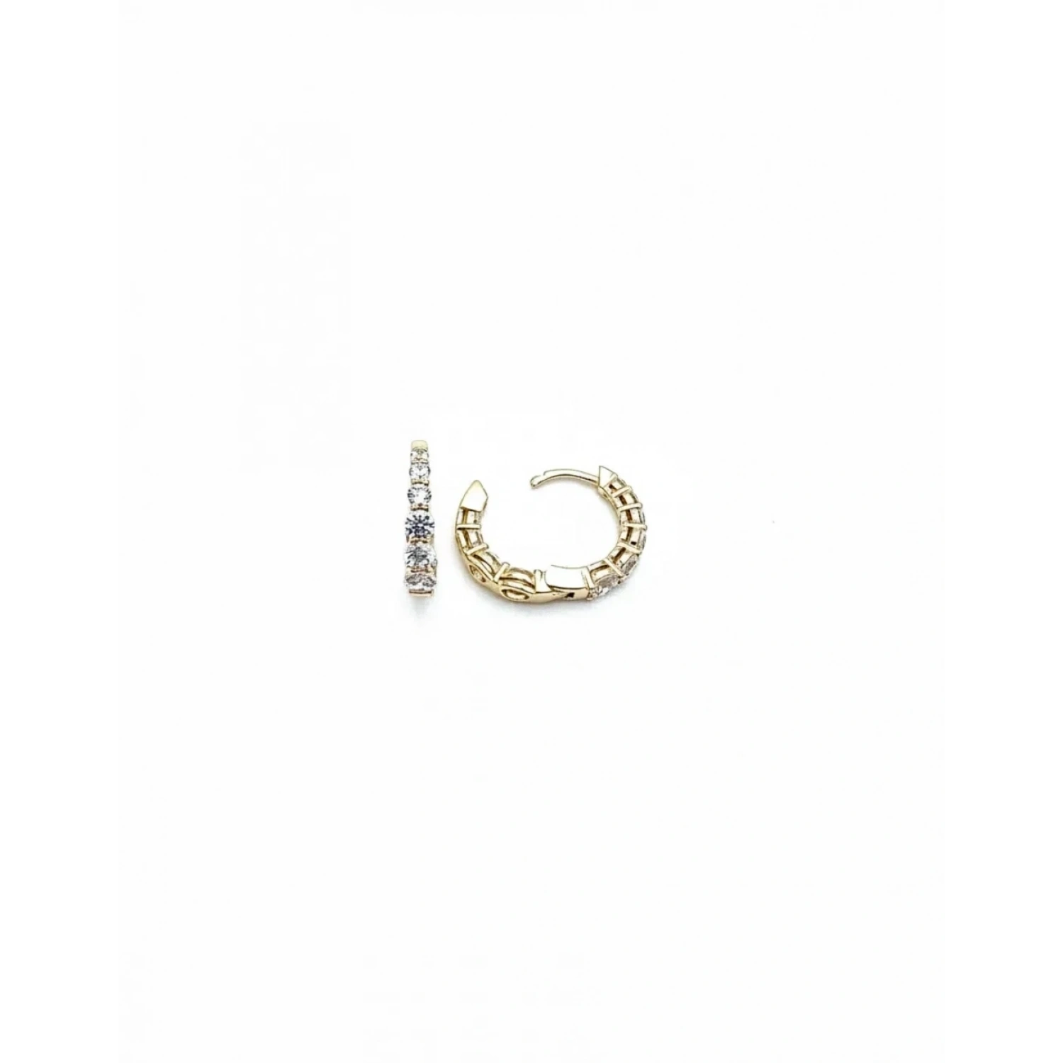 Sophie 1,5cm Süzme Taşlı Halka