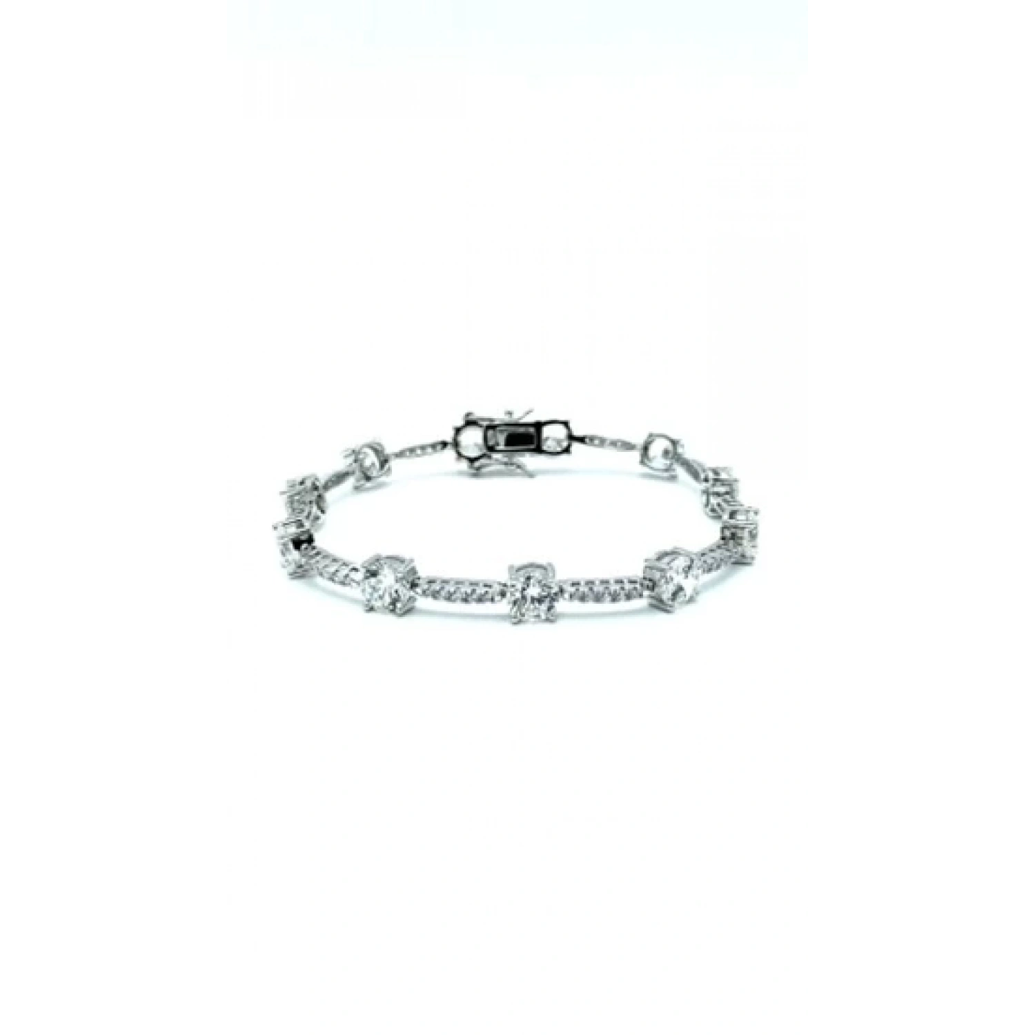 6cm Dot Mozanit Suyolu Bileklik