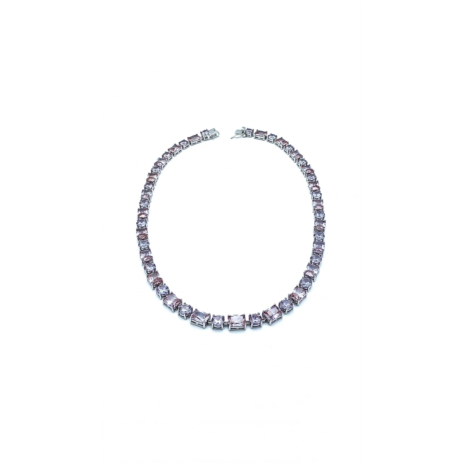 Alex Tarçın Ddörtgen Suyolu Kolye