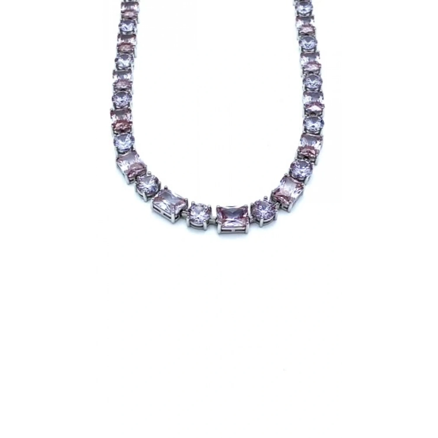 Alex Tarçın Ddörtgen Suyolu Kolye